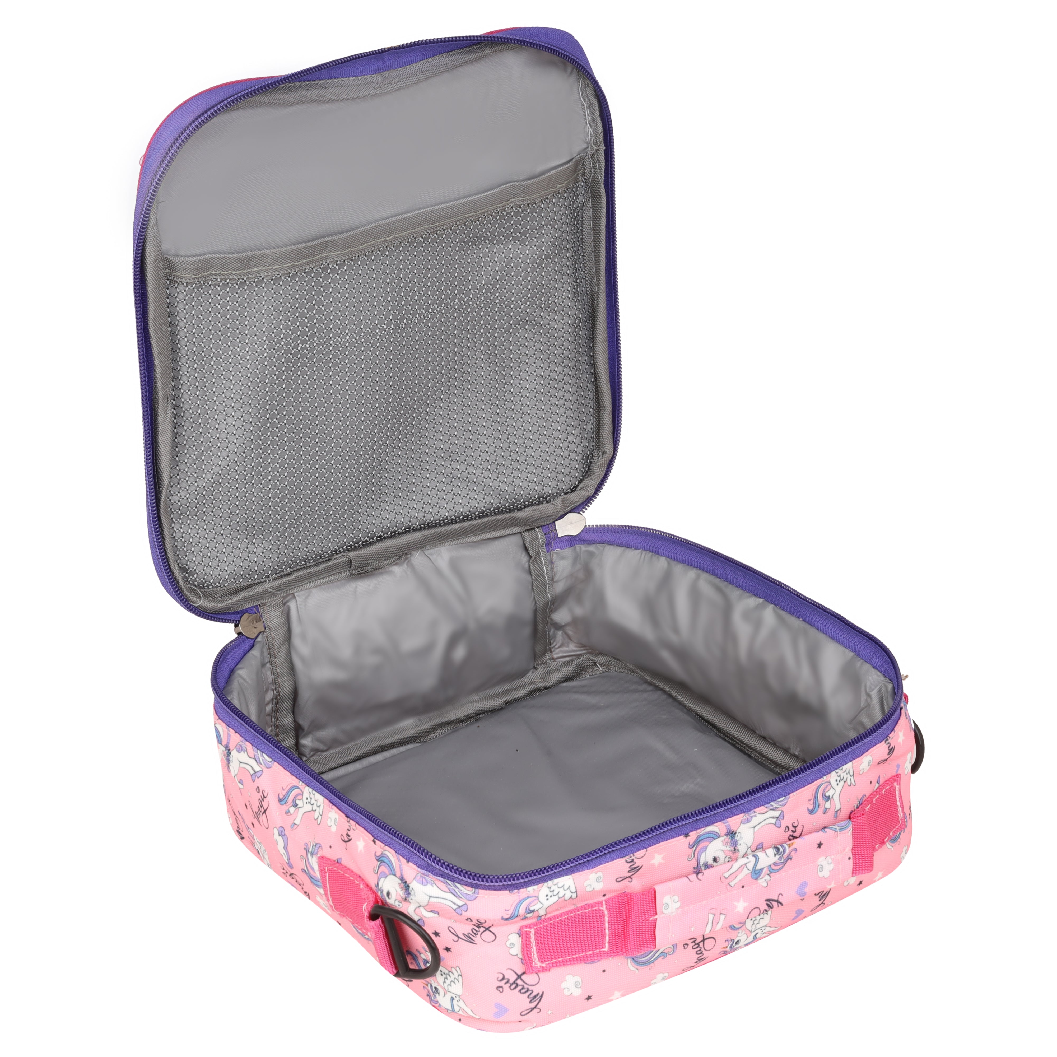 Echo Boomers Premium Sweet Unicorn Pint Lunch Bag – Stylish, Lightweight, Attractive, & Durable Meal Companion and versatile bag(Pink).