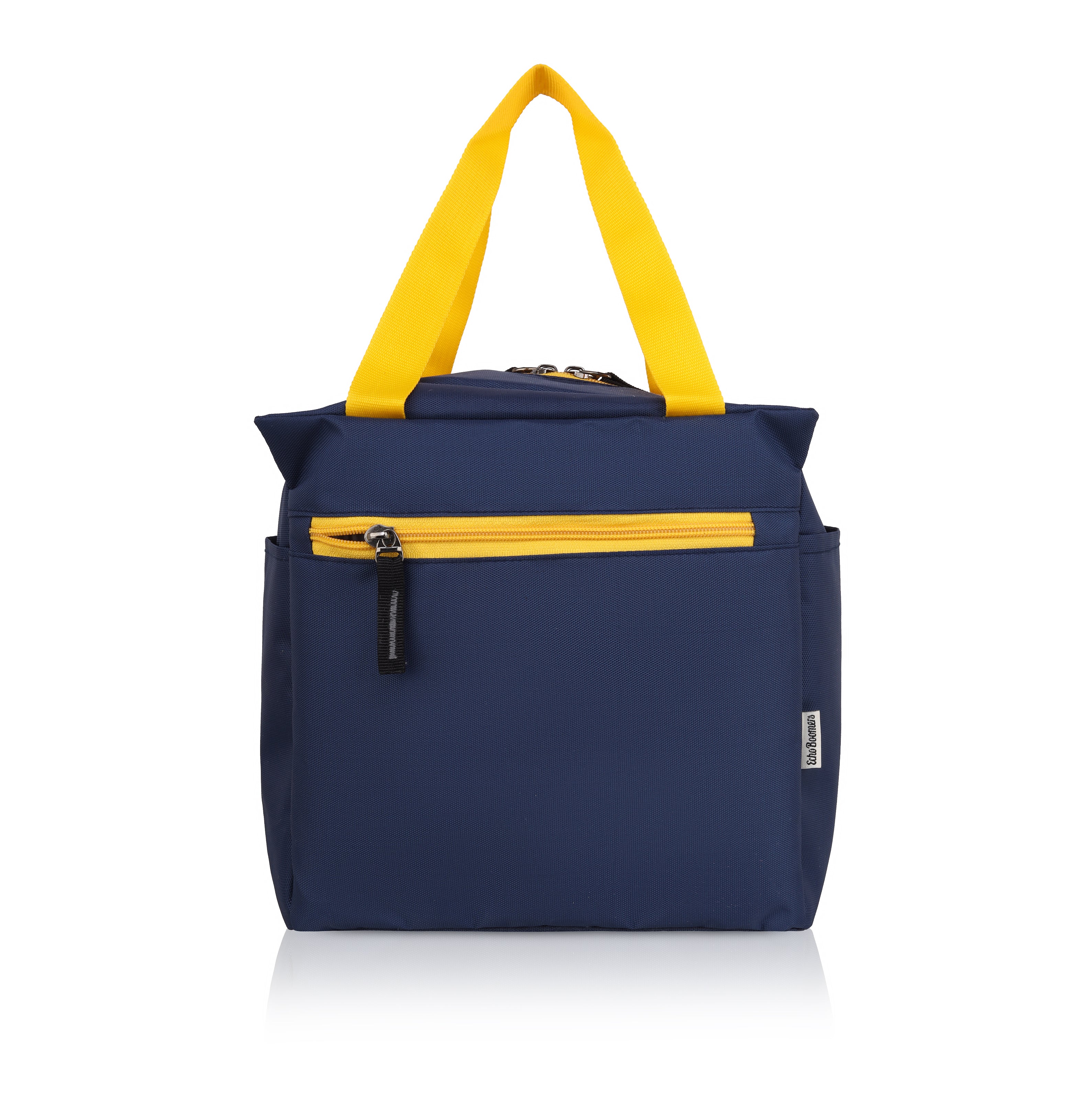 Echo Boomers Tasty Ideas Inside Spaceman Blue Lunch Bag for Kids | Stylish, Lightweight & Durable | School, Travel & Picnic Use | Sturdy Handle, Premium Zipper, Easy to Clean