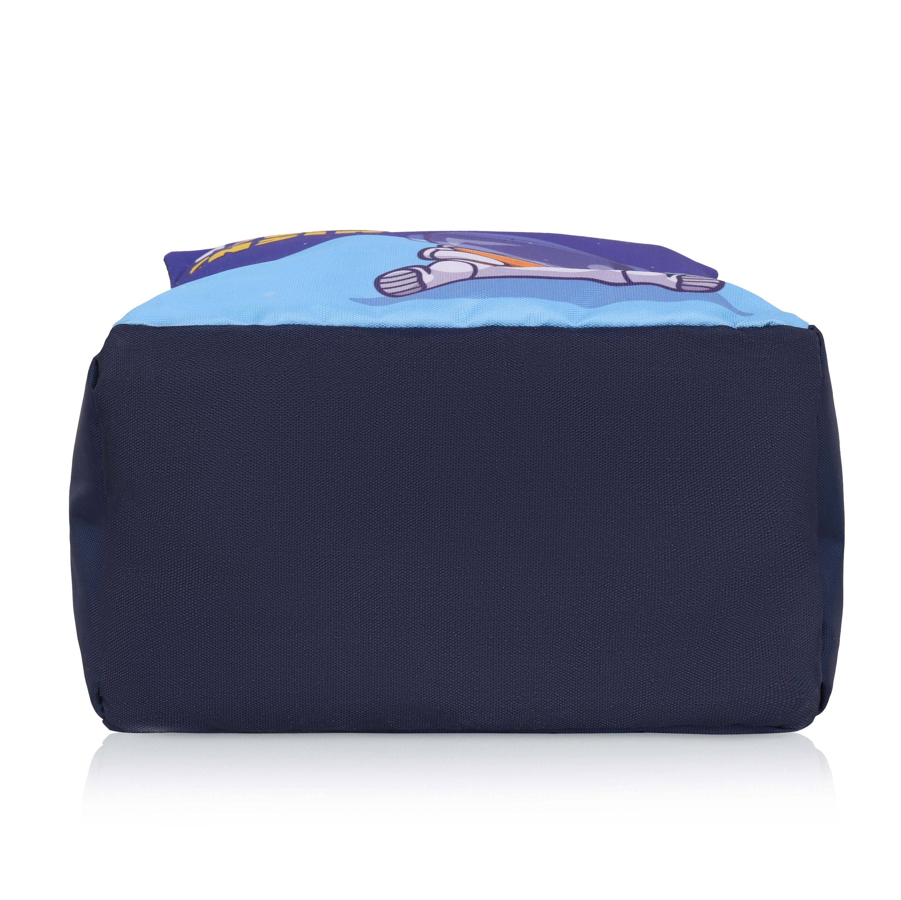 Echo Boomers Tasty Ideas Inside Spaceman Blue Lunch Bag for Kids | Stylish, Lightweight & Durable | School, Travel & Picnic Use | Sturdy Handle, Premium Zipper, Easy to Clean
