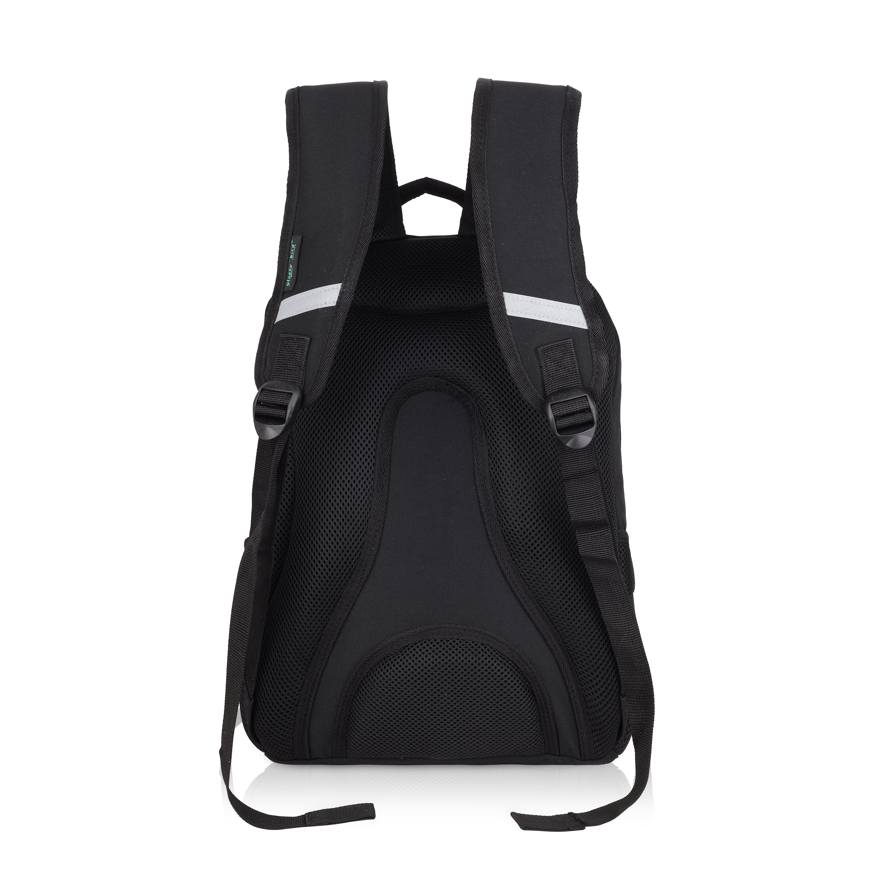 Echo Boomers Glossy Bird Backpack – Water-Resistant Unisex Bag with 4 Compartments, Bottle Holder, Detachable Pouch & Padded Straps – Travel & School Backpack (SKY)
