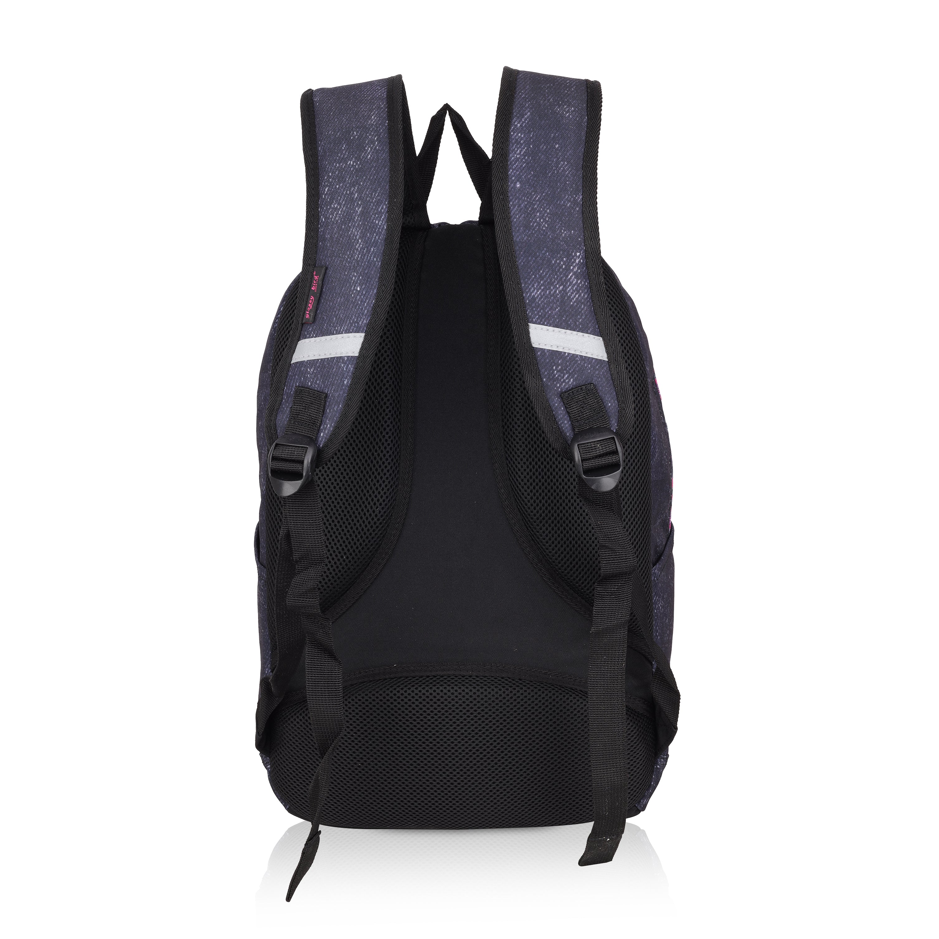 Echo Boomers Glossy Bird 21L Unisex Backpack with Pouch – Stylish Check Design, 3 Compartments, Front Pocket, Bottle Holder – Water-Resistant School, Travel, Office Bag (Yellow