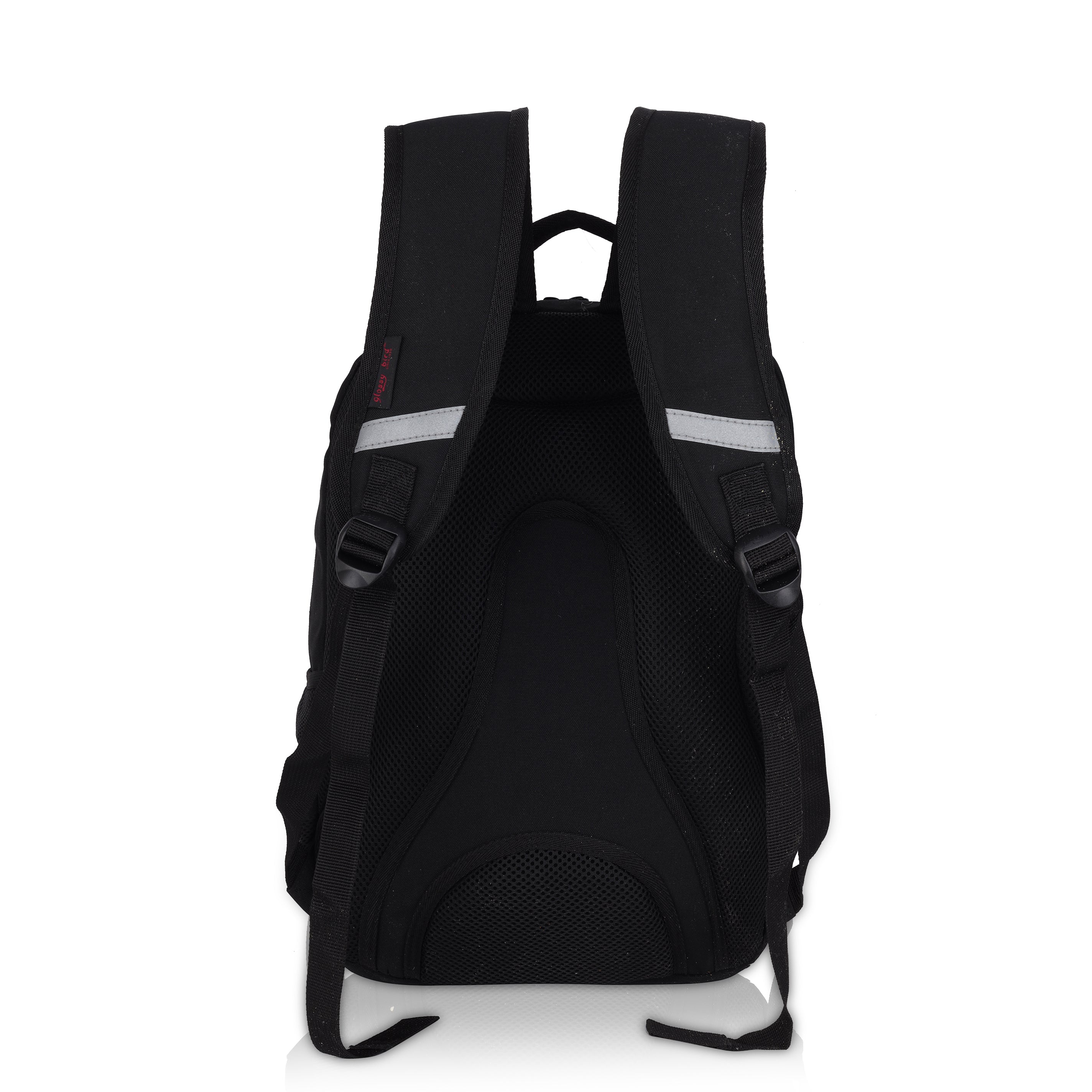 Echo Boomers Glossy Bird Backpack – Water-Resistant Unisex Bag with 4 Compartments, Bottle Holder, Detachable Pouch & Padded Straps – Travel & School Backpack (SKY)