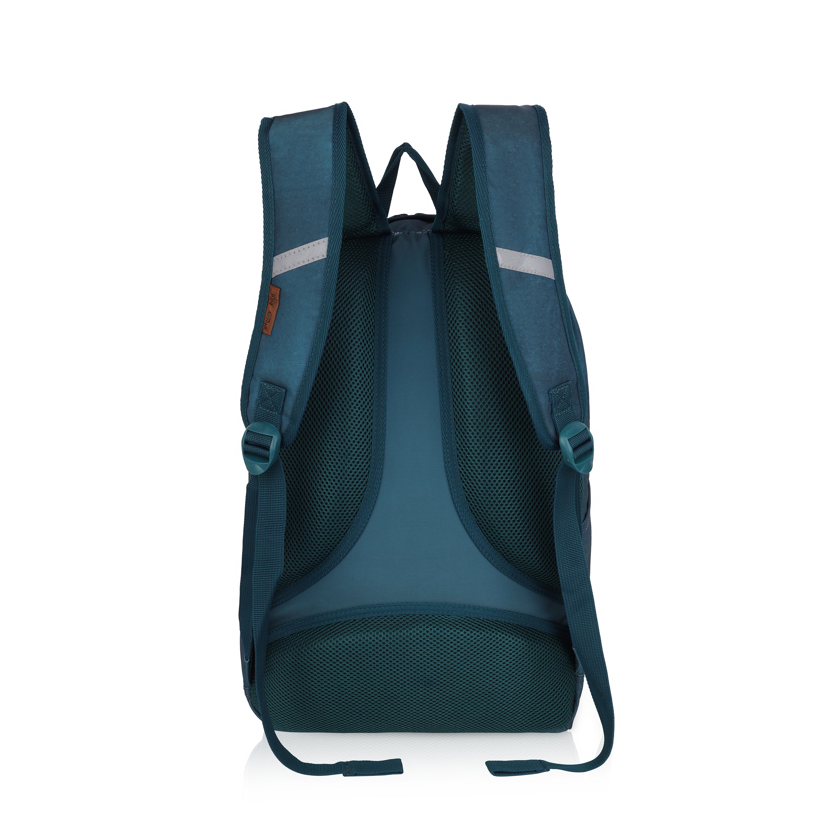 Echo Boomers Glossy Bird Backpack by Echo Boomers – Water-Resistant Bag with 3 Compartments, Bottle Holder, Padded Straps & Detachable Pouch – Ideal for School & Travel (Blue)