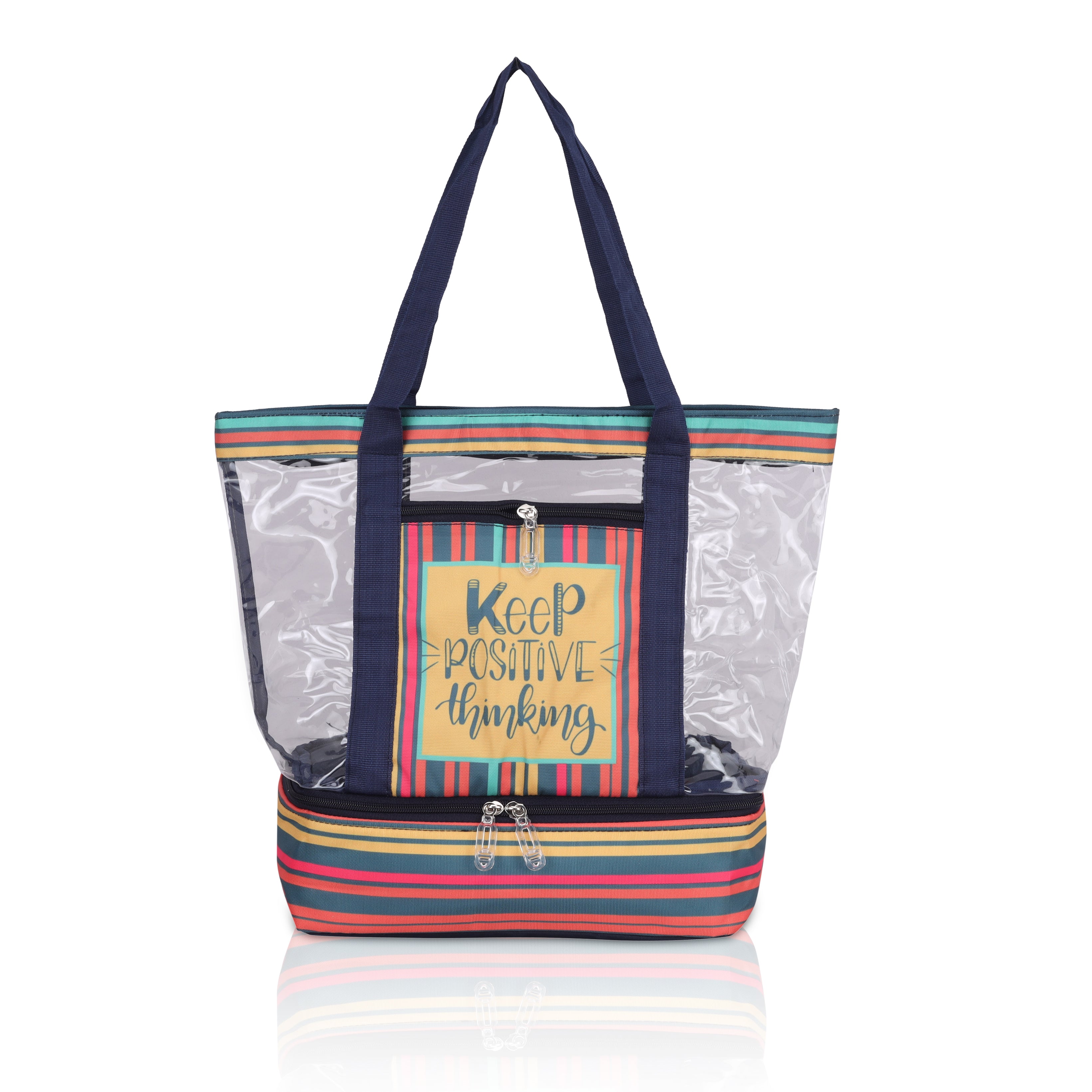 Echo Boomers Black Transparent Shoulder Bag