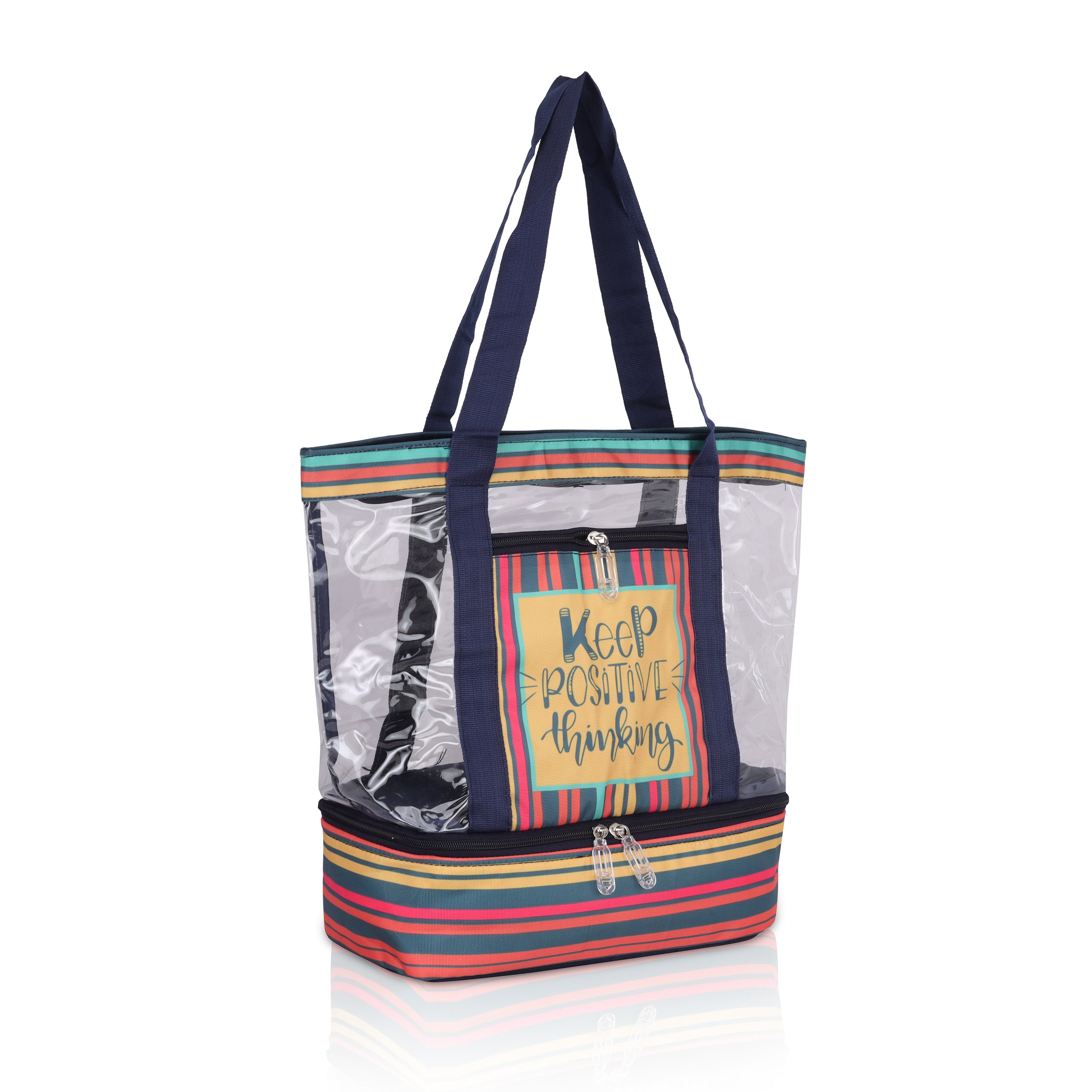 Echo Boomers Black Transparent Shoulder Bag