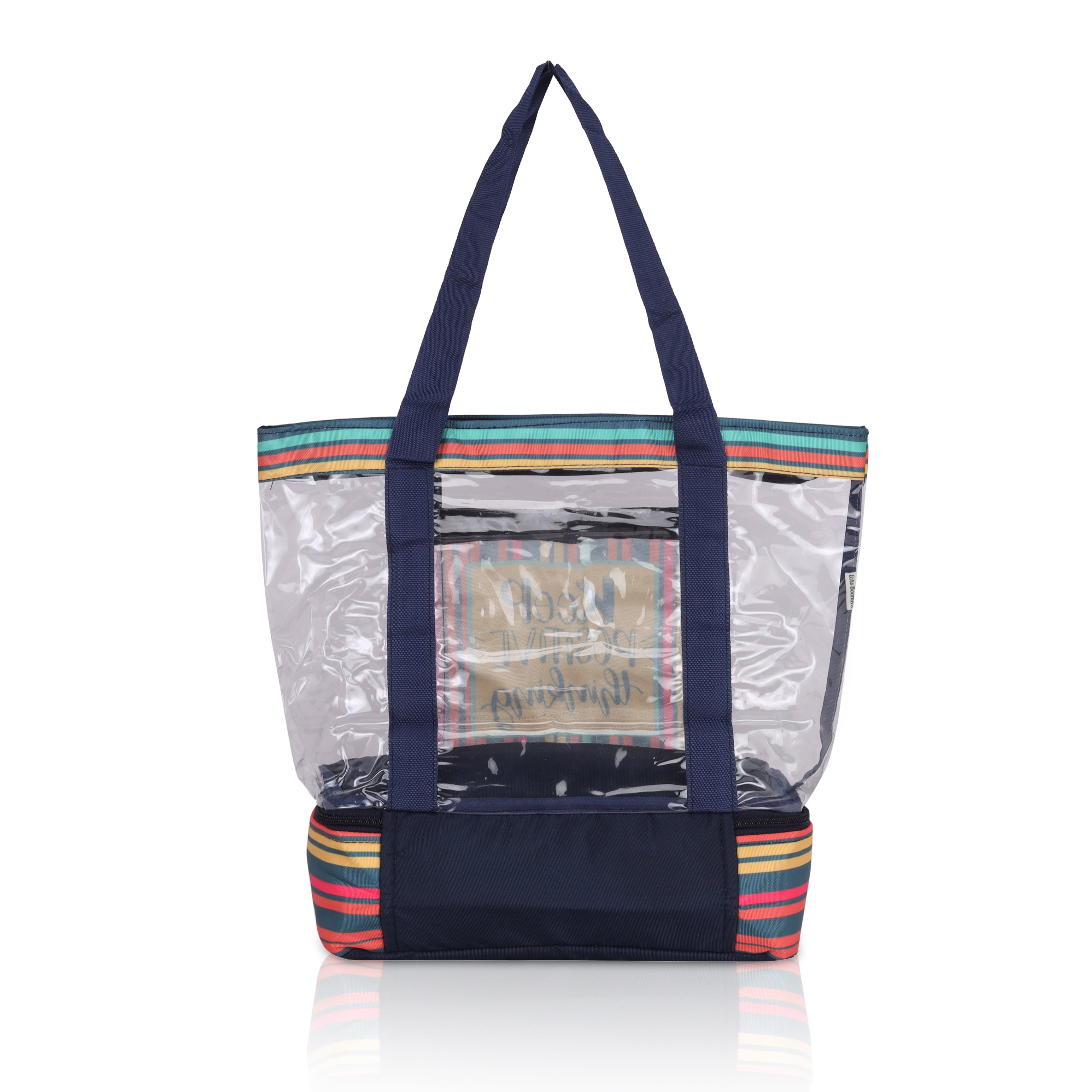 Echo Boomers Black Transparent Shoulder Bag