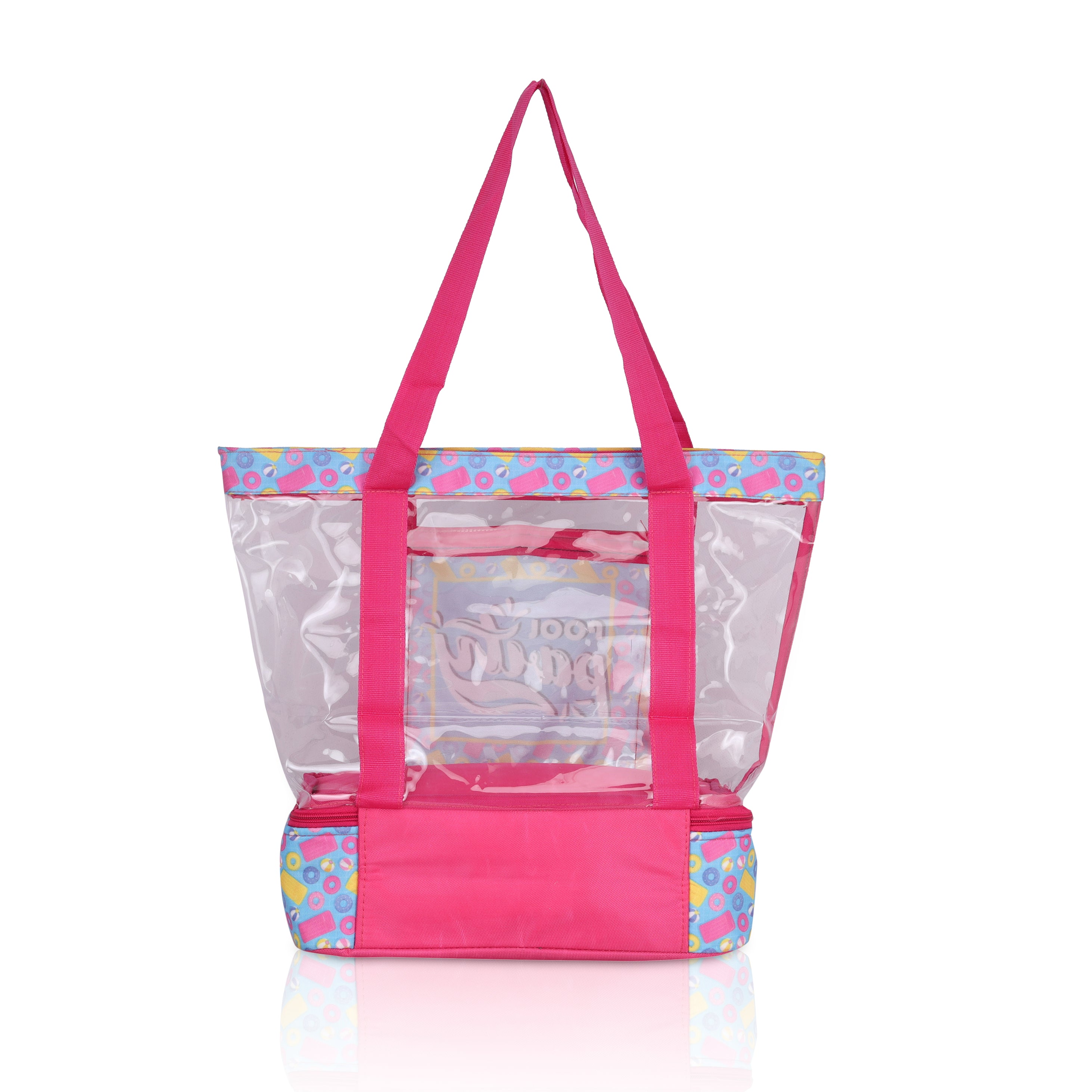 Echo Boomers Black Transparent Shoulder Bag