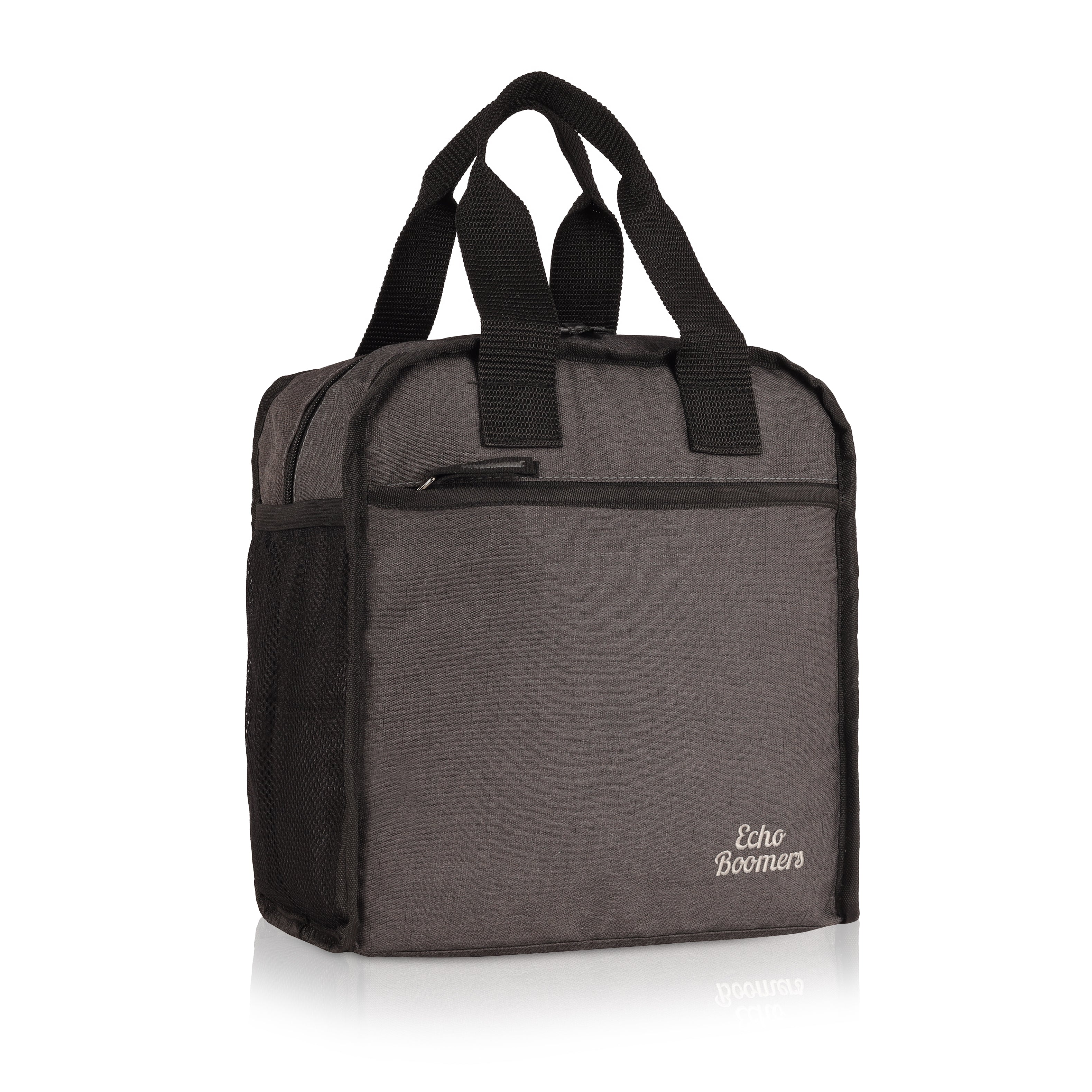 Echo Boomers Premium Lunch Bag – Stylish, Lightweight, Attractive, & Durable Meal Companion and versatile bag(Black).