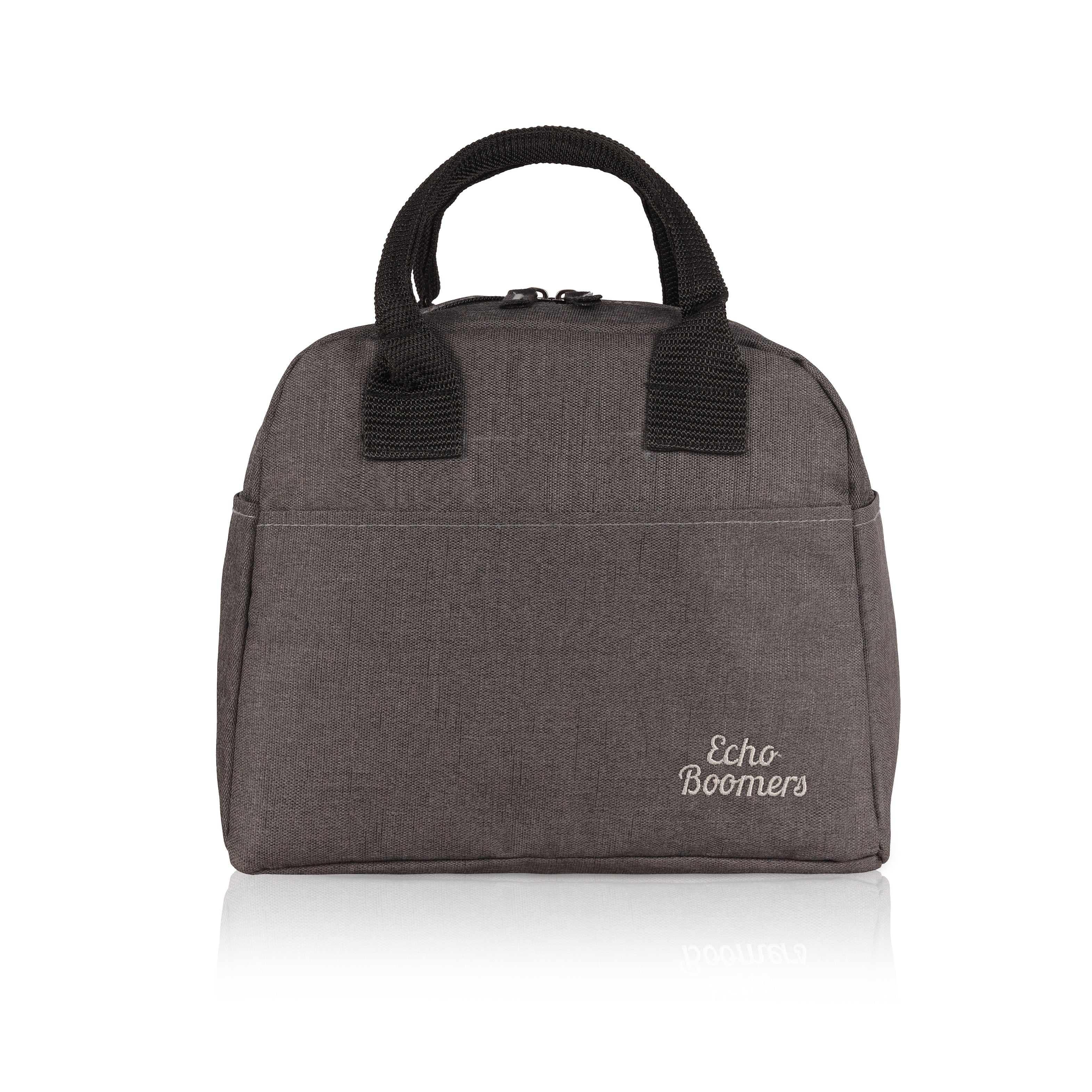 Echo Boomers Premium Lunch Bag – Stylish, Lightweight, Attractive, & Durable Meal Companion and versatile bag(Black).
