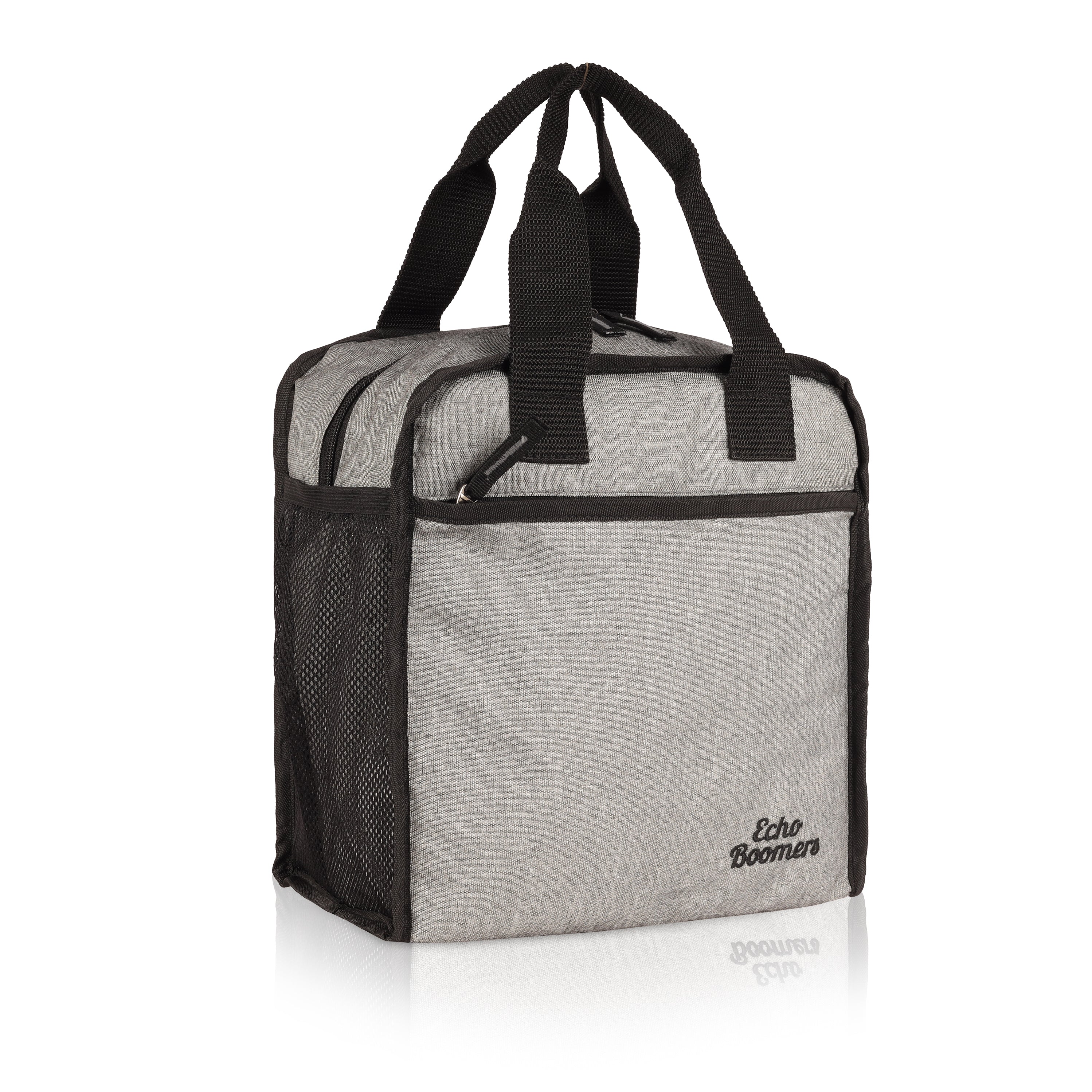 Echo Boomers Premium Lunch Bag – Stylish, Lightweight, Attractive, & Durable Meal Companion and versatile bag(Grey).
