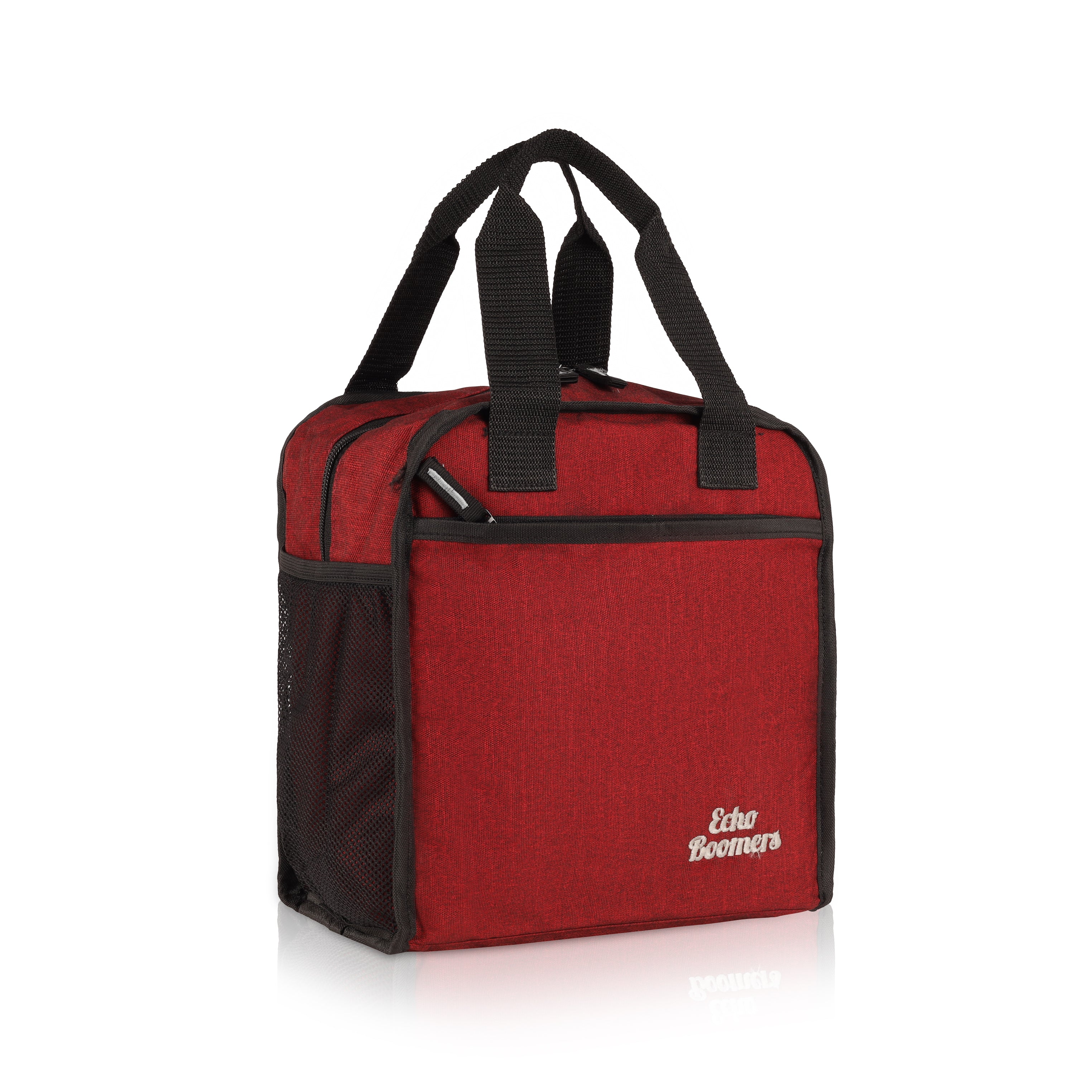 Echo Boomers Premium Lunch Bag – Stylish, Lightweight, Attractive, & Durable Meal Companion and versatile bag(Maroon).
