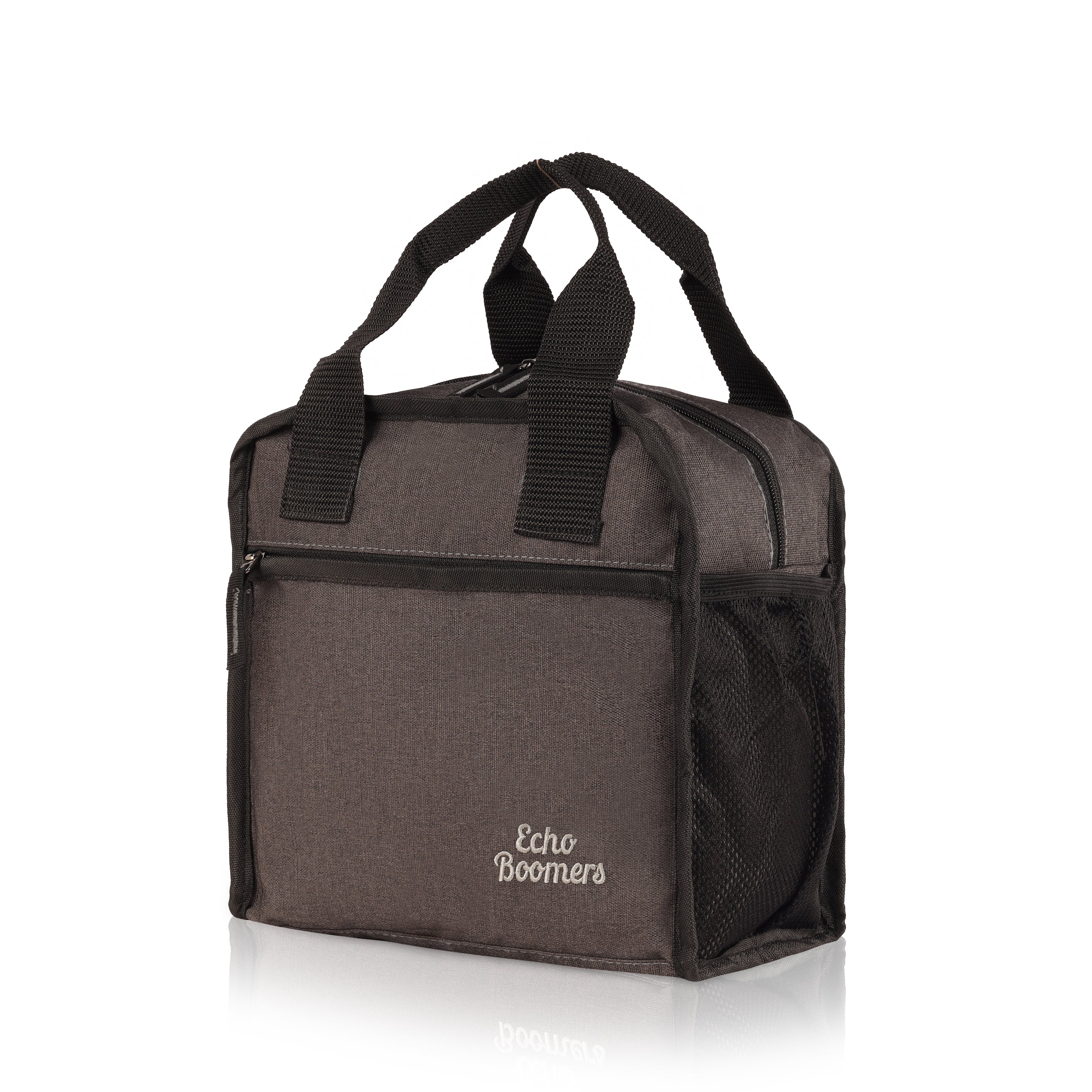 Echo Boomers Premium Lunch Bag – Stylish, Lightweight, Attractive, & Durable Meal Companion and versatile bag(Black).