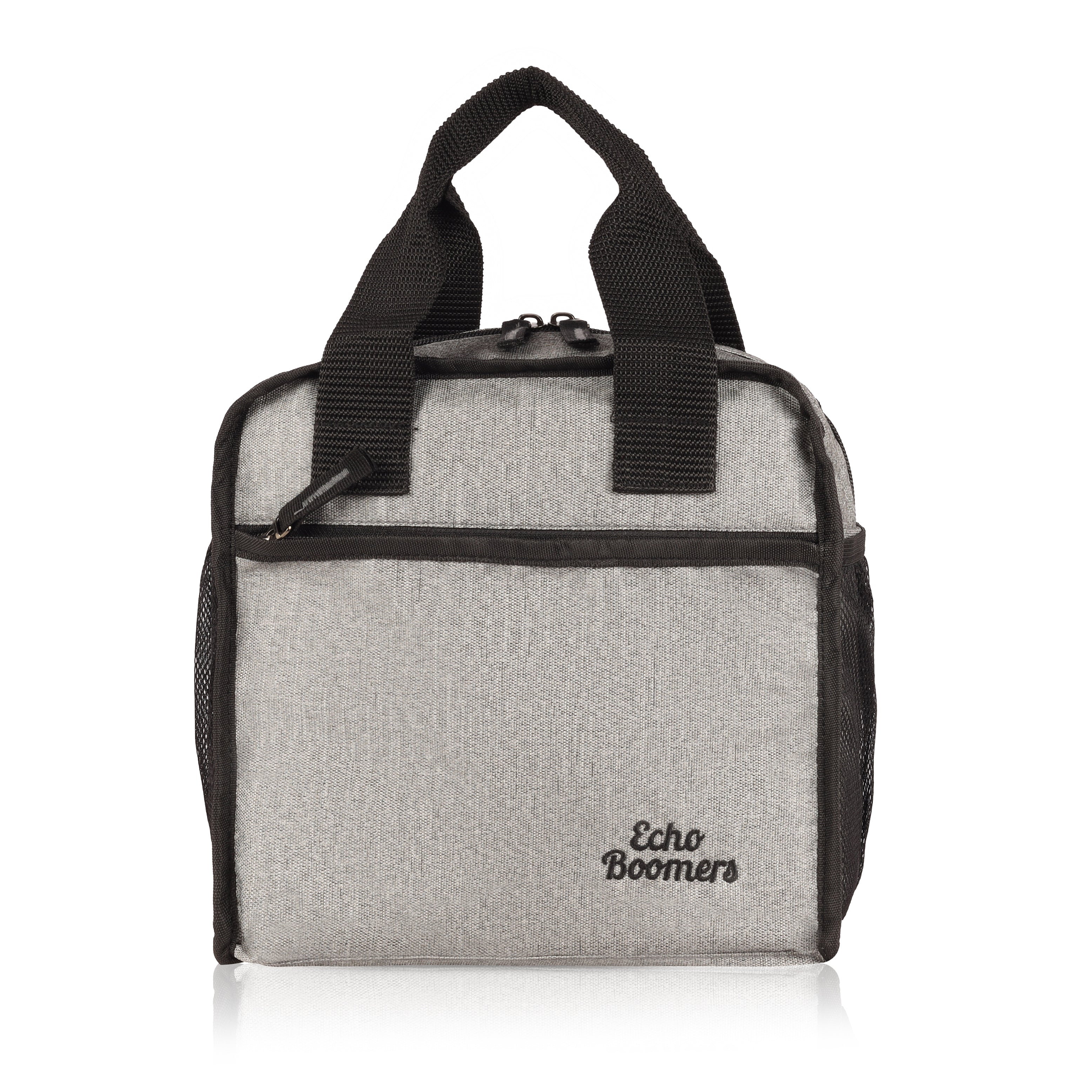 Echo Boomers Premium Lunch Bag – Stylish, Lightweight, Attractive, & Durable Meal Companion and versatile bag(Grey).