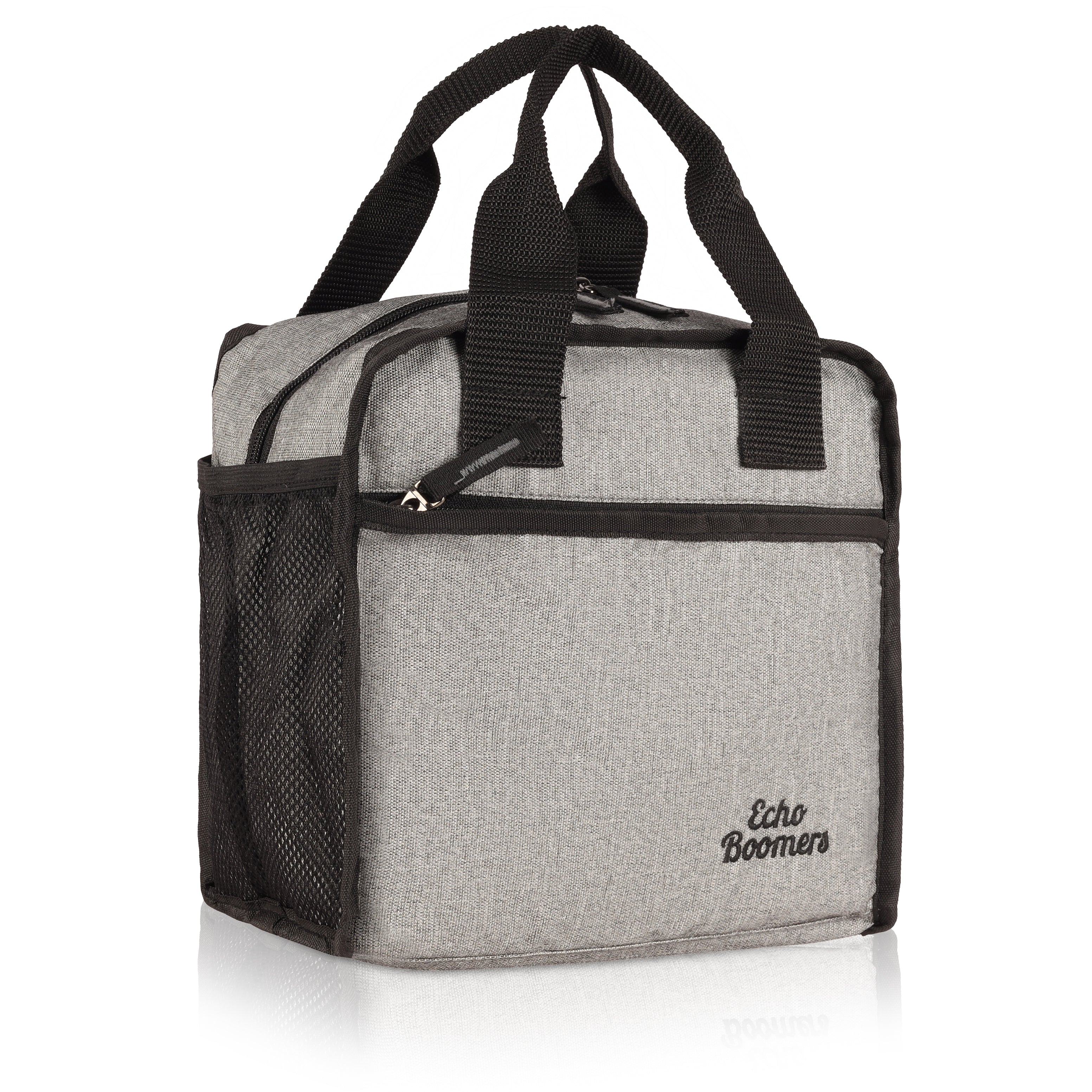 Echo Boomers Premium Lunch Bag – Stylish, Lightweight, Attractive, & Durable Meal Companion and versatile bag(Grey).