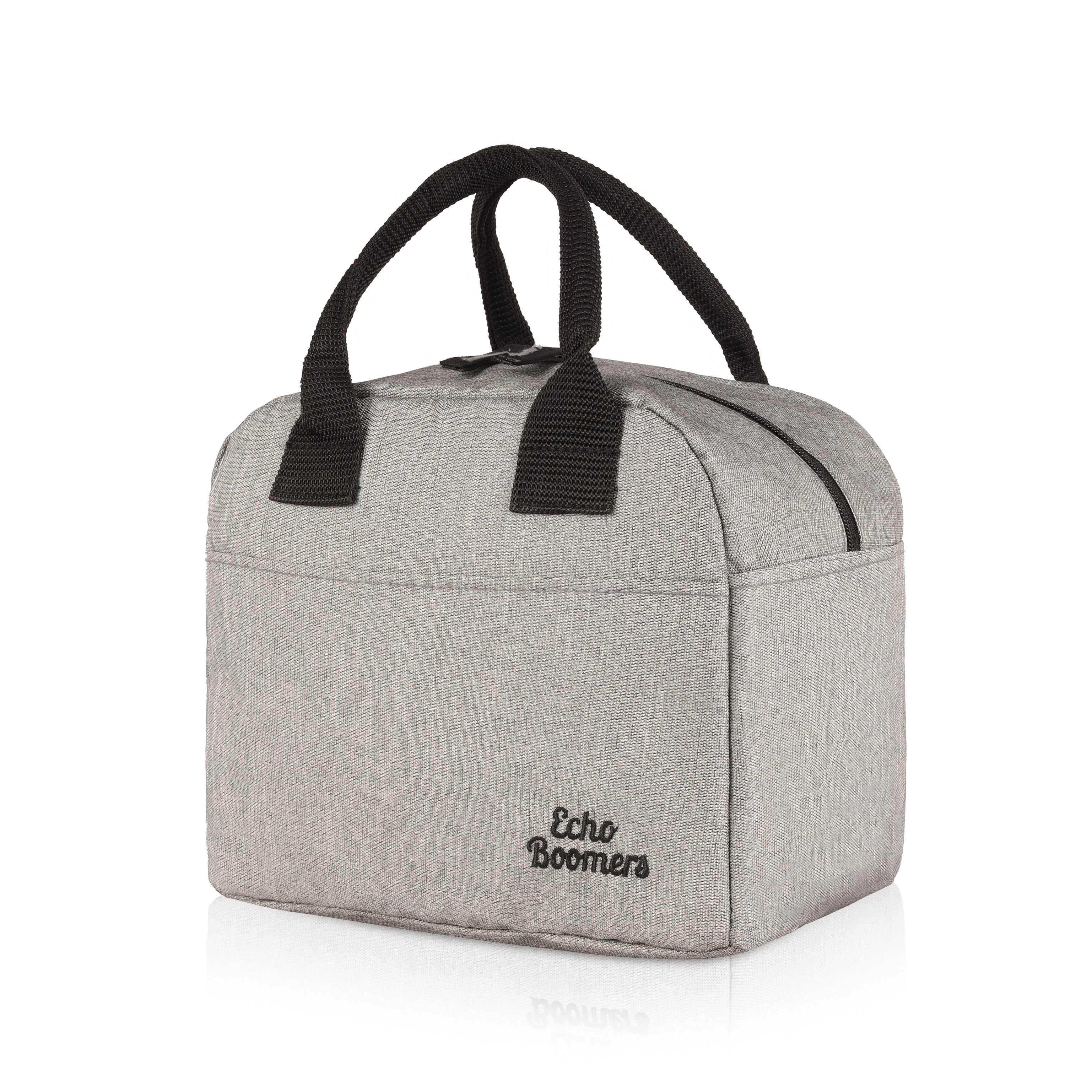 Echo Boomers Premium Lunch Bag – Stylish, Lightweight, Attractive, & Durable Meal Companion and versatile bag(Grey).