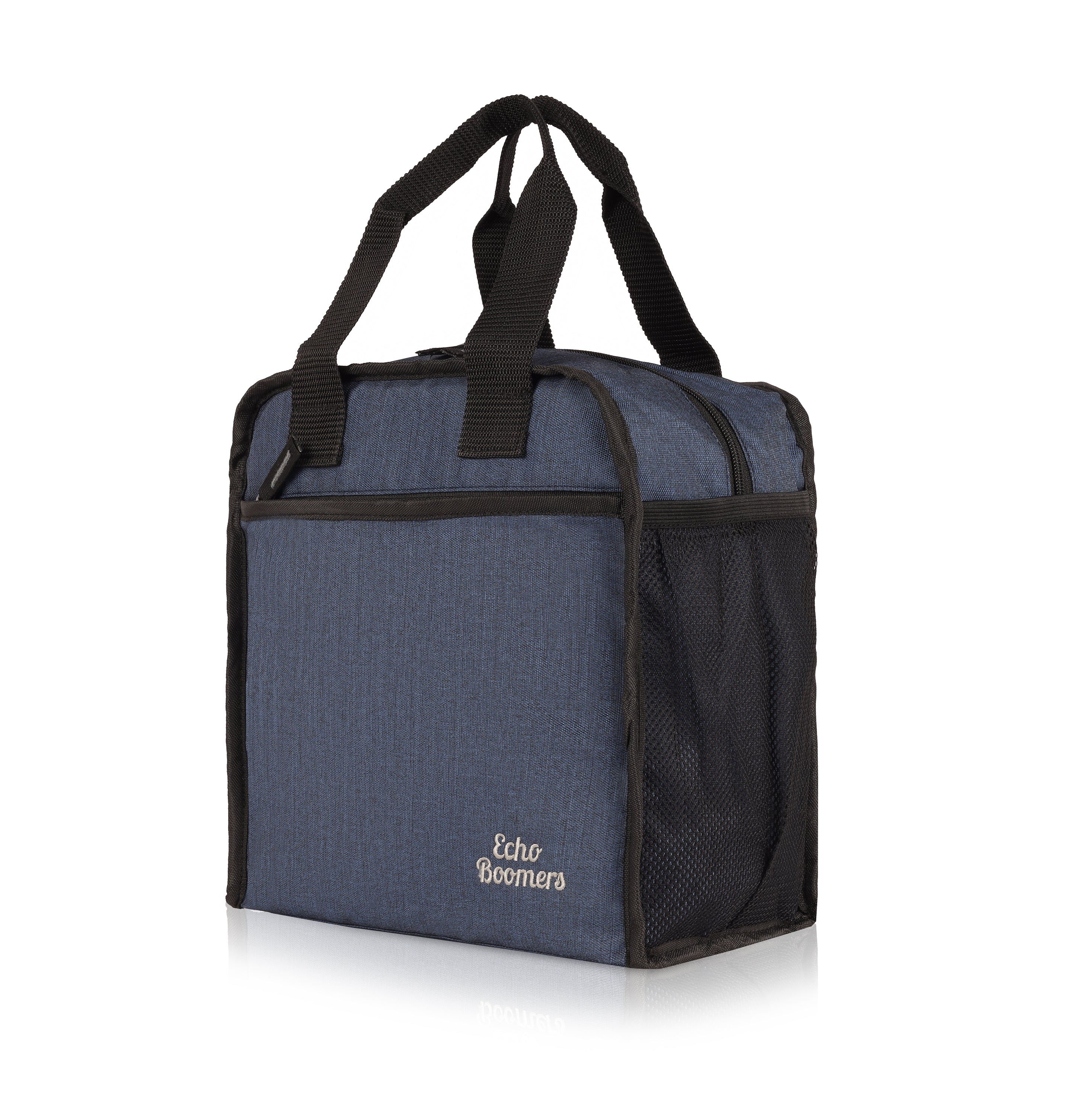 Echo Boomers Premium Lunch Bag – Stylish, Lightweight, Attractive, & Durable Meal Companion and versatile bag(Navy).