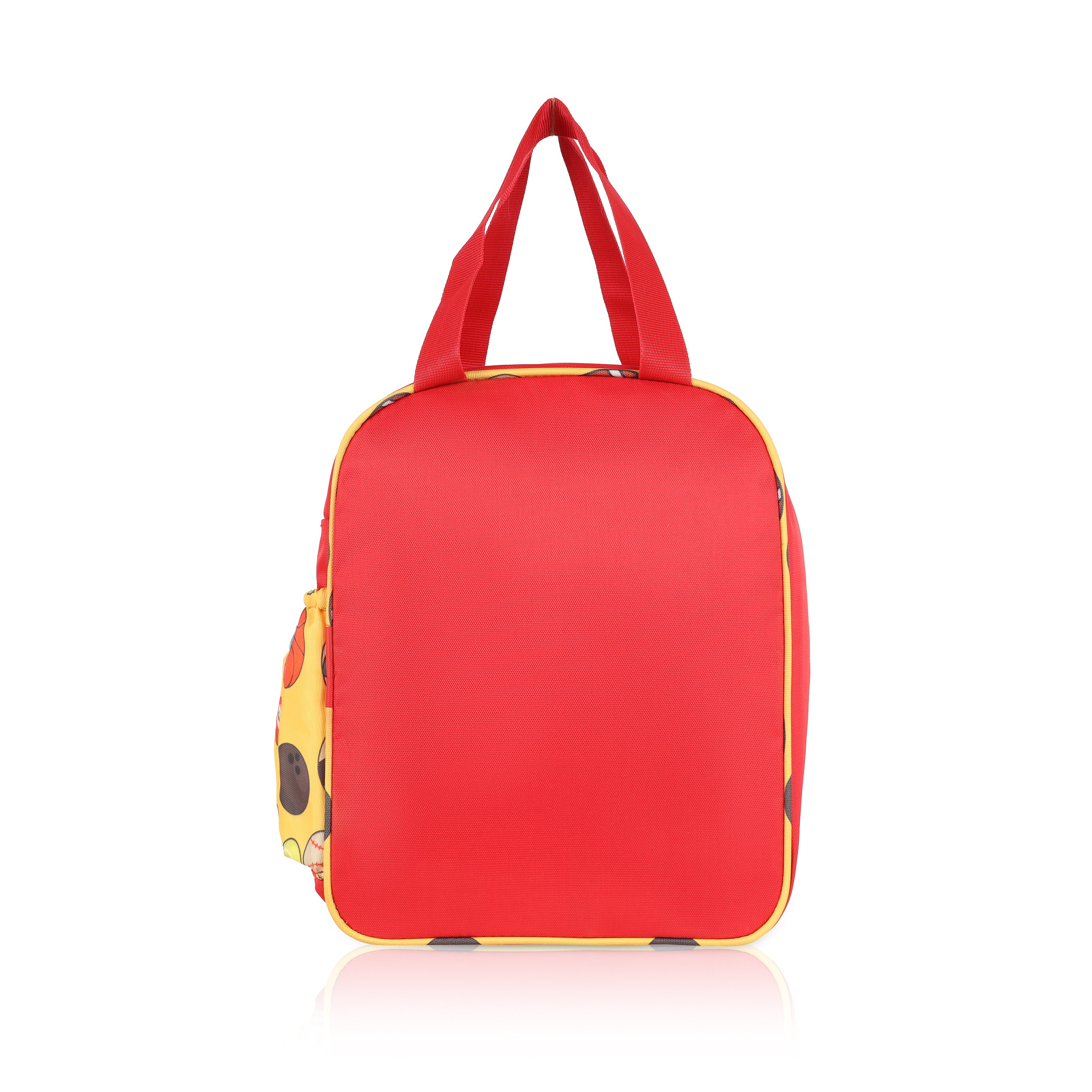Echo Boomers Premium Football Pint Lunch Bag – Stylish, Lightweight, Attractive, & Durable Meal Companion and versatile bag(Red).