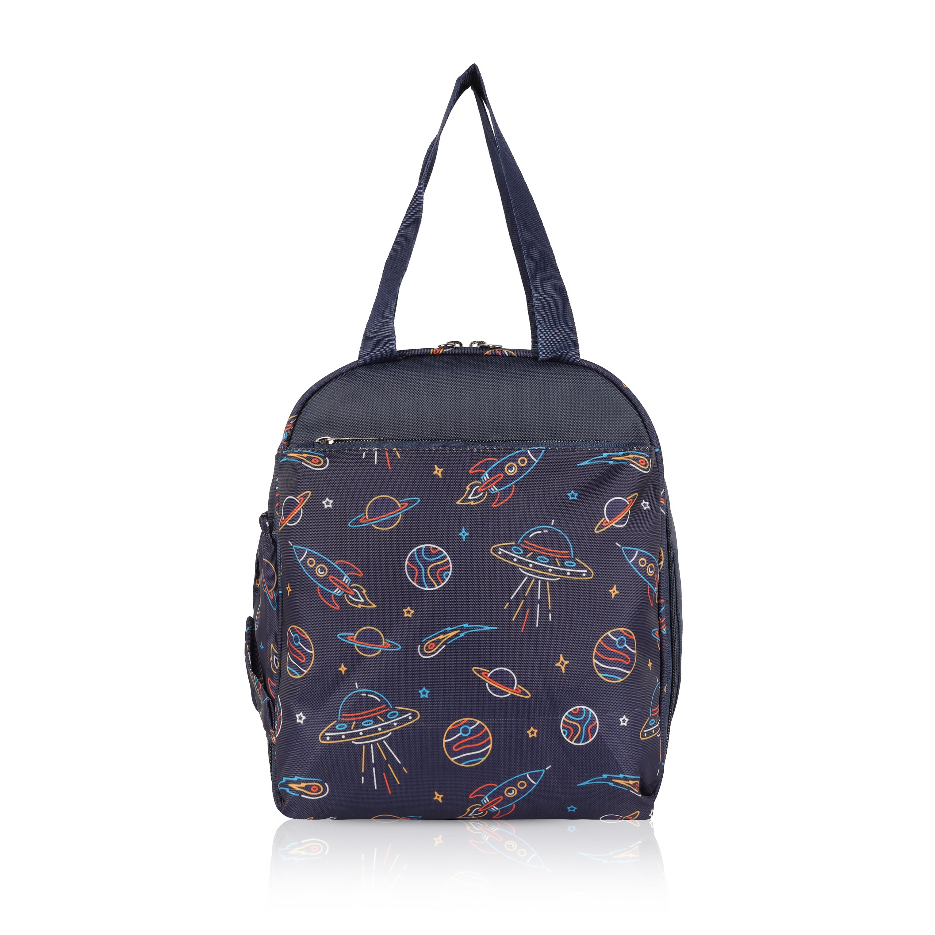 Echo Boomers Premium Space Pint Lunch Bag – Stylish, Lightweight, Attractive, & Durable Meal Companion and versatile bag(Navy).