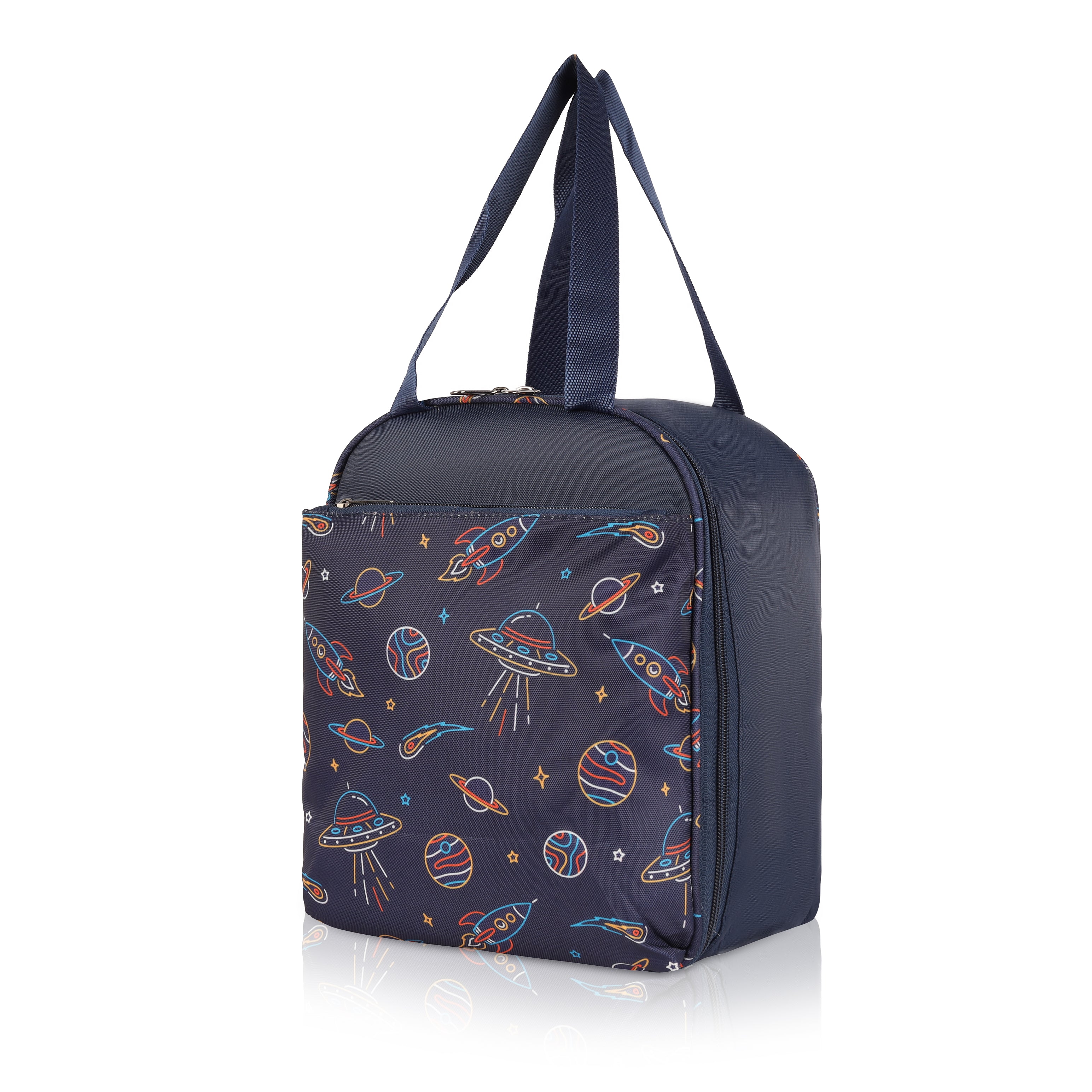 Echo Boomers Premium Space Pint Lunch Bag – Stylish, Lightweight, Attractive, & Durable Meal Companion and versatile bag(Navy).