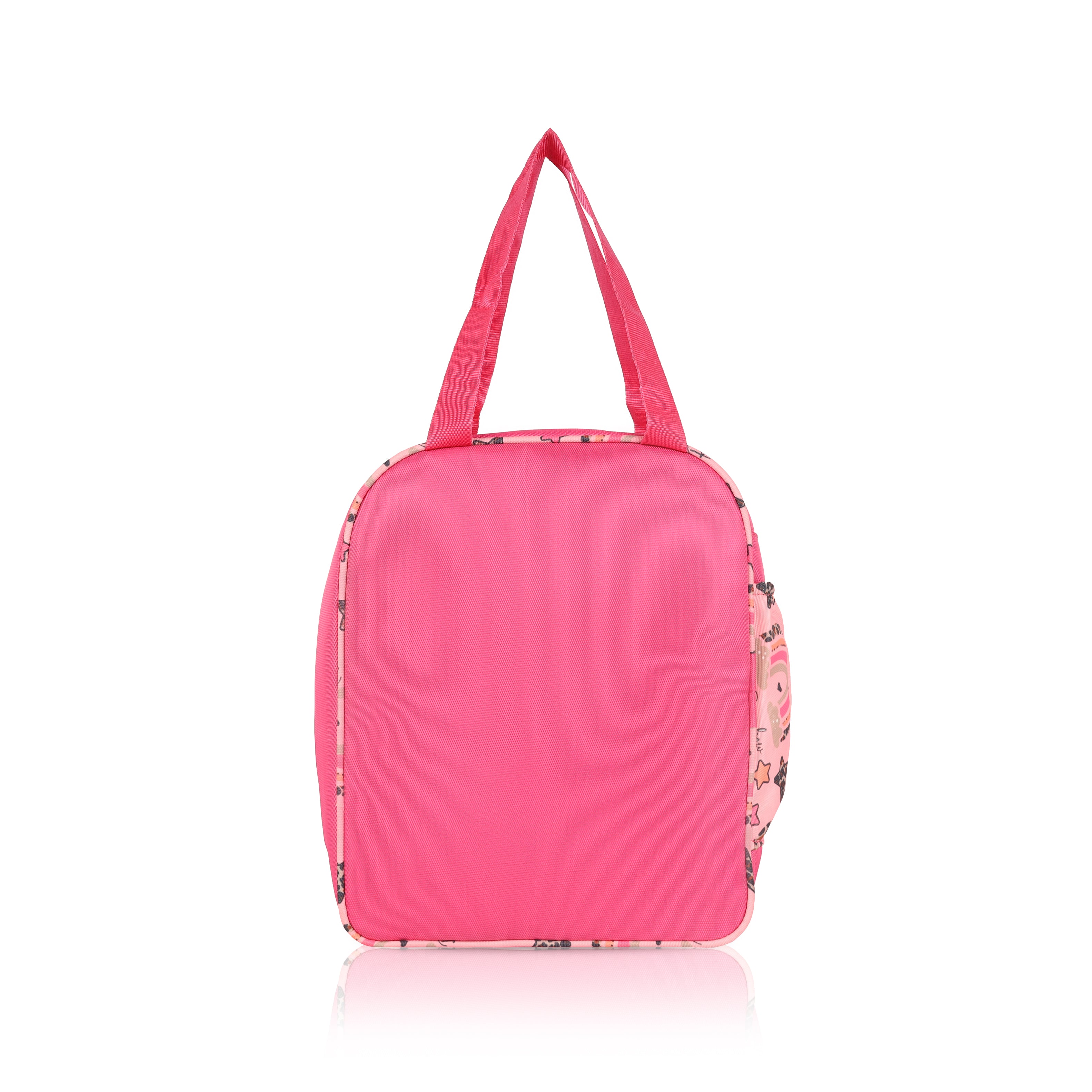 Echo Boomers Premium Rainbow Pint Lunch Bag – Stylish, Lightweight, Attractive, & Durable Meal Companion and versatile bag(Pink).