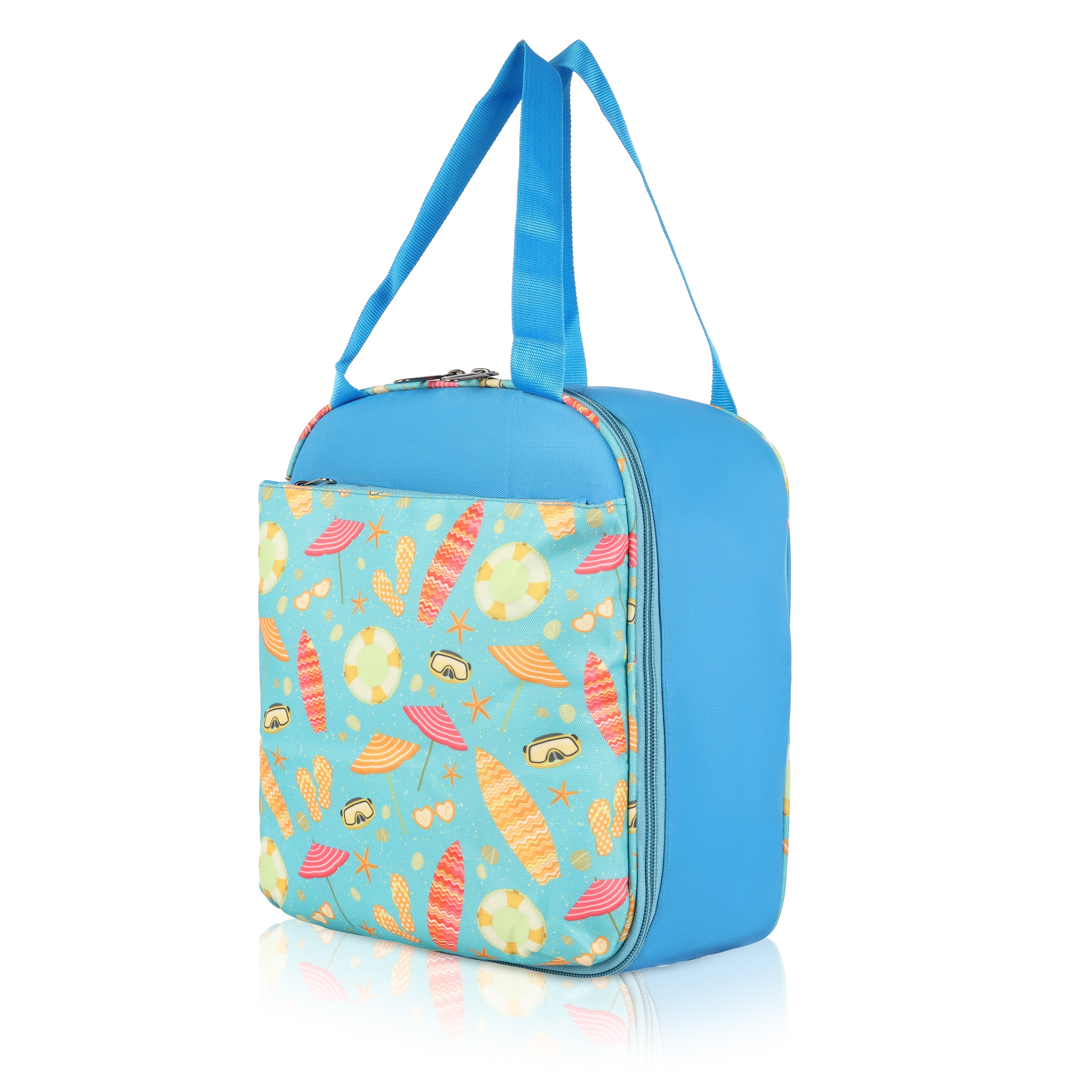 Echo Boomers Premium Beach Pint Lunch Bag – Stylish, Lightweight, Attractive, & Durable Meal Companion and versatile bag(Sky Blue).