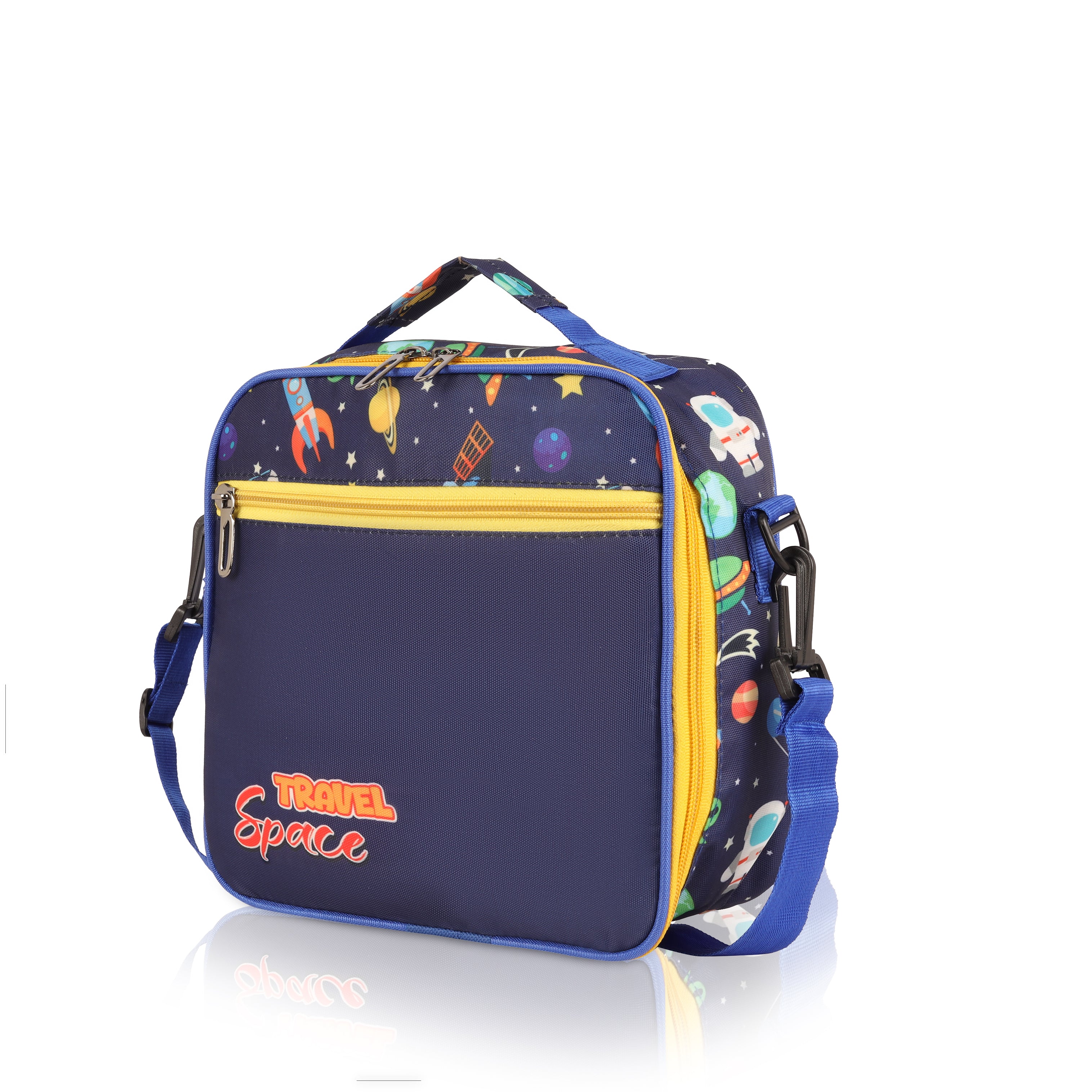 Echo Boomers Premium Space Pint Lunch Bag – Stylish, Lightweight, Attractive, & Durable Meal Companion and versatile bag(Navy).