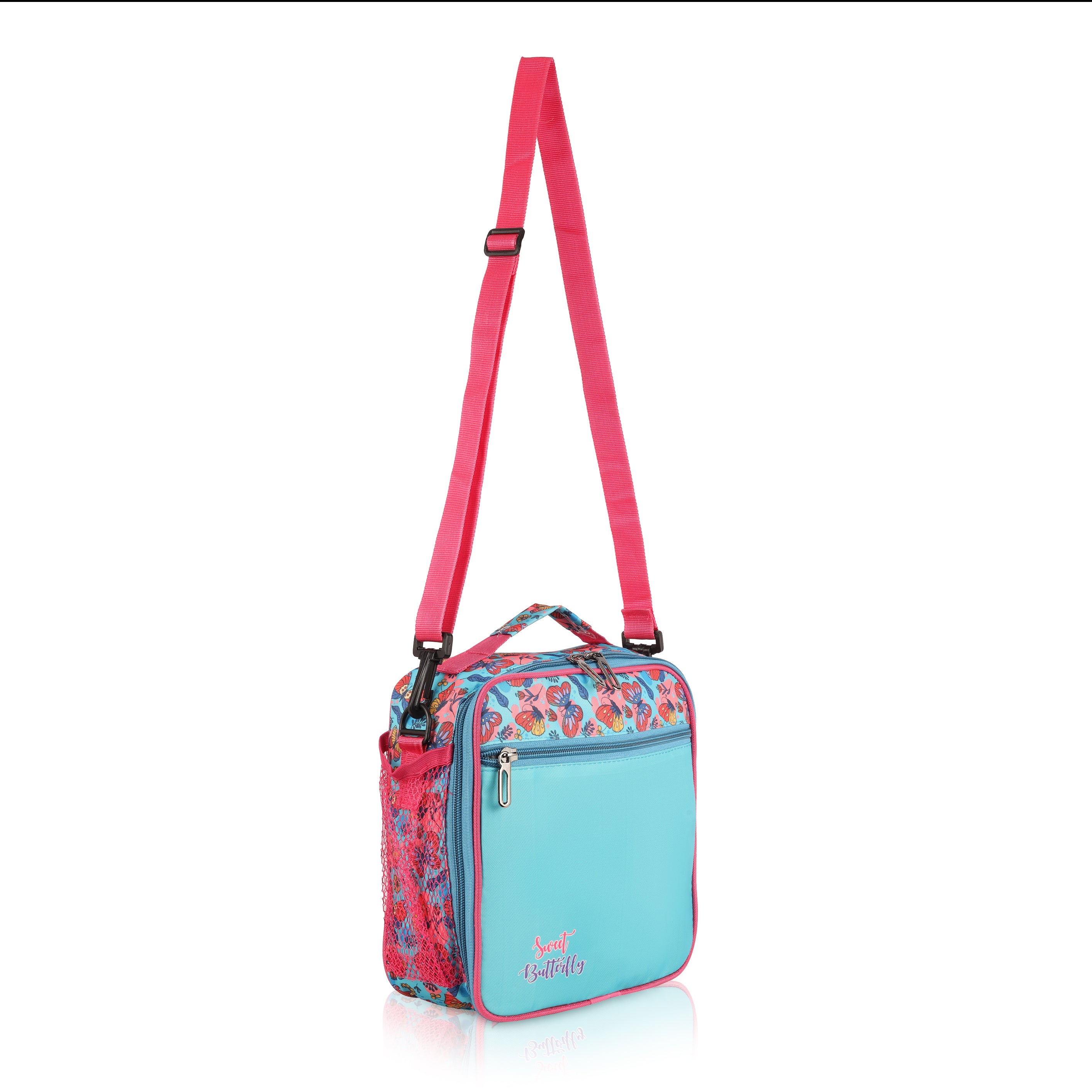 Echo Boomers Premium Butterfly Pint Lunch Bag – Stylish, Lightweight, Attractive, & Durable Meal Companion and versatile bag(Sea Green).