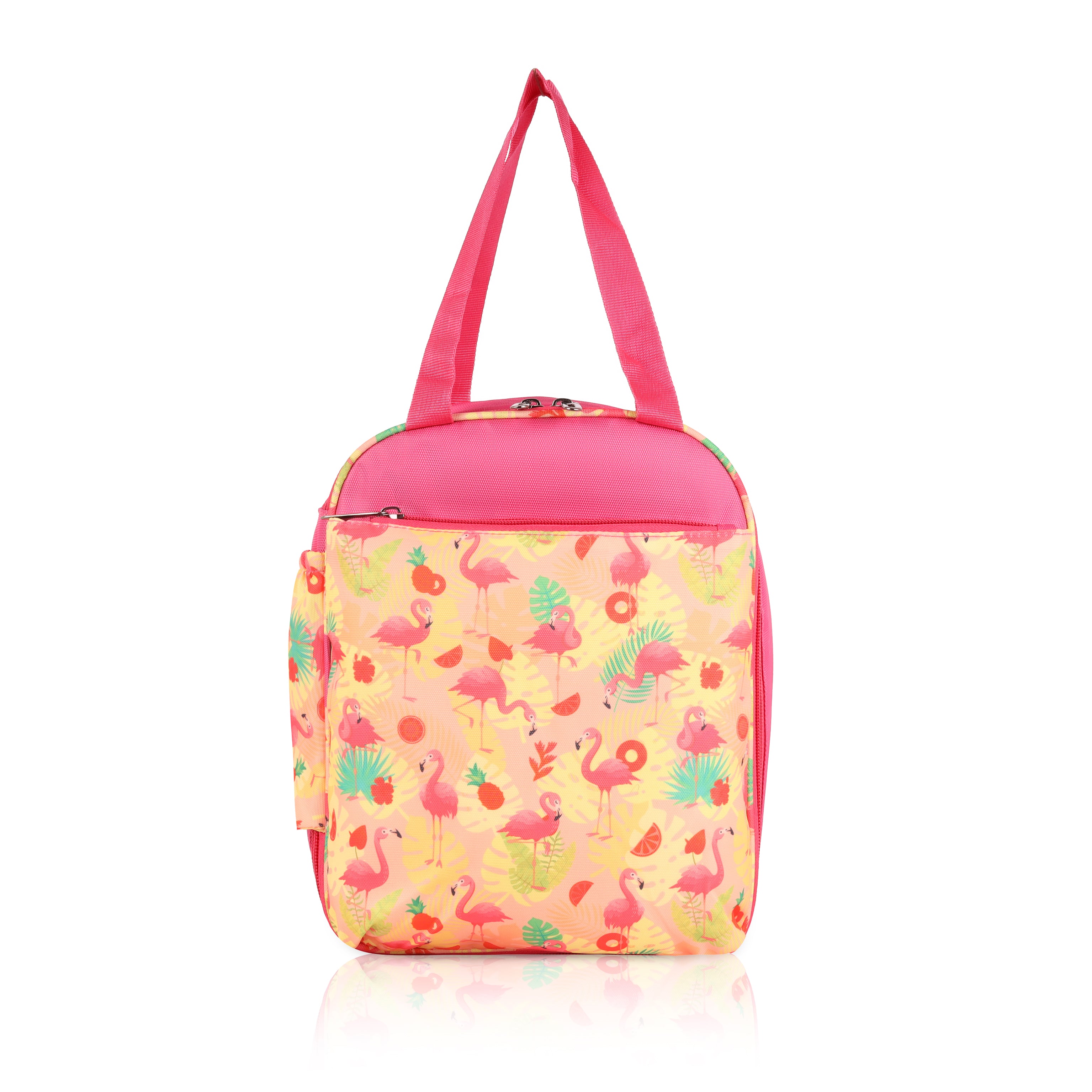 Echo Boomers Premium Herons Pint Lunch Bag – Stylish, Lightweight, Attractive, & Durable Meal Companion and versatile bag(Pink).