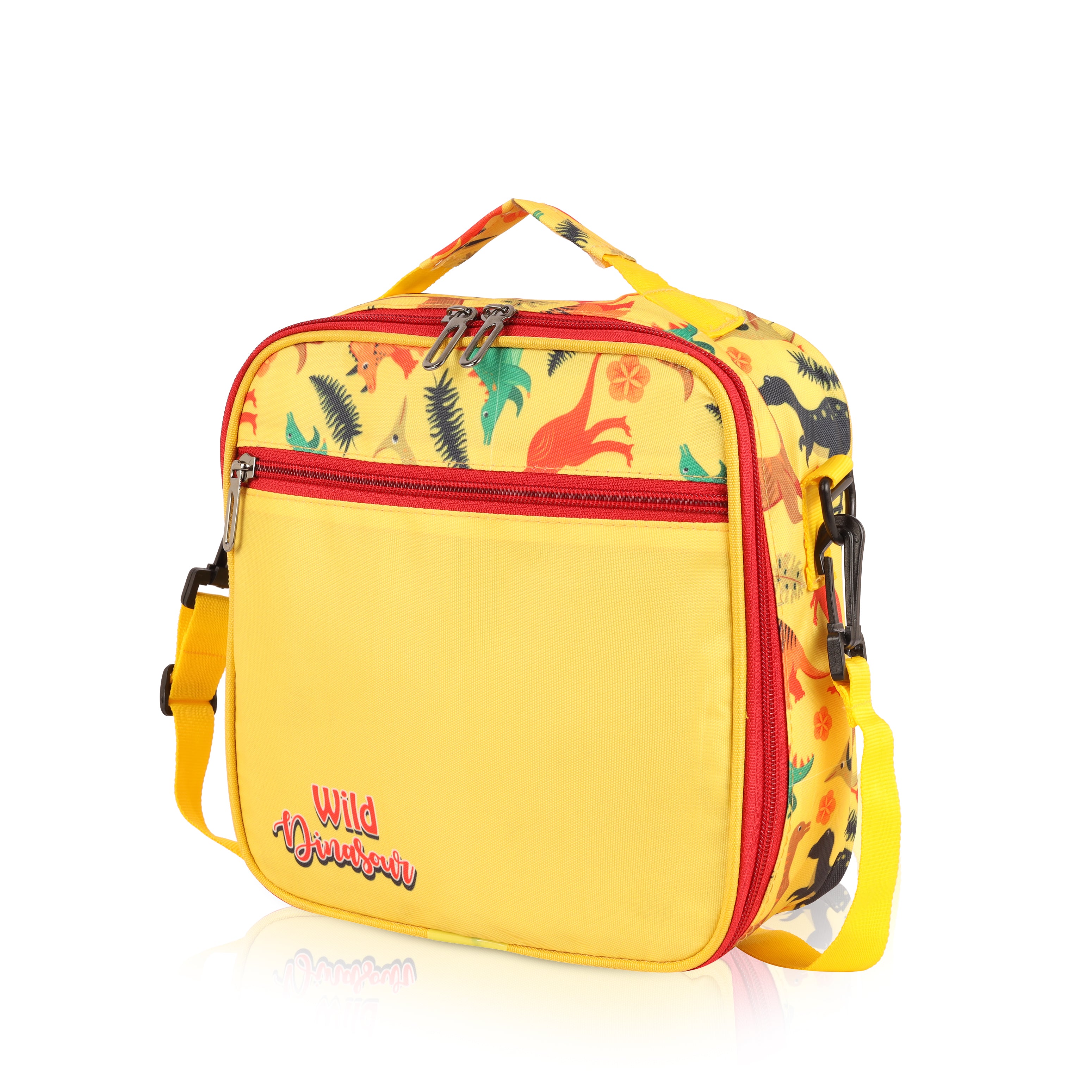 Echo Boomers PremiumDino Pint Lunch Bag – Stylish, Lightweight, Attractive, & Durable Meal Companion and versatile bag(Yellow).