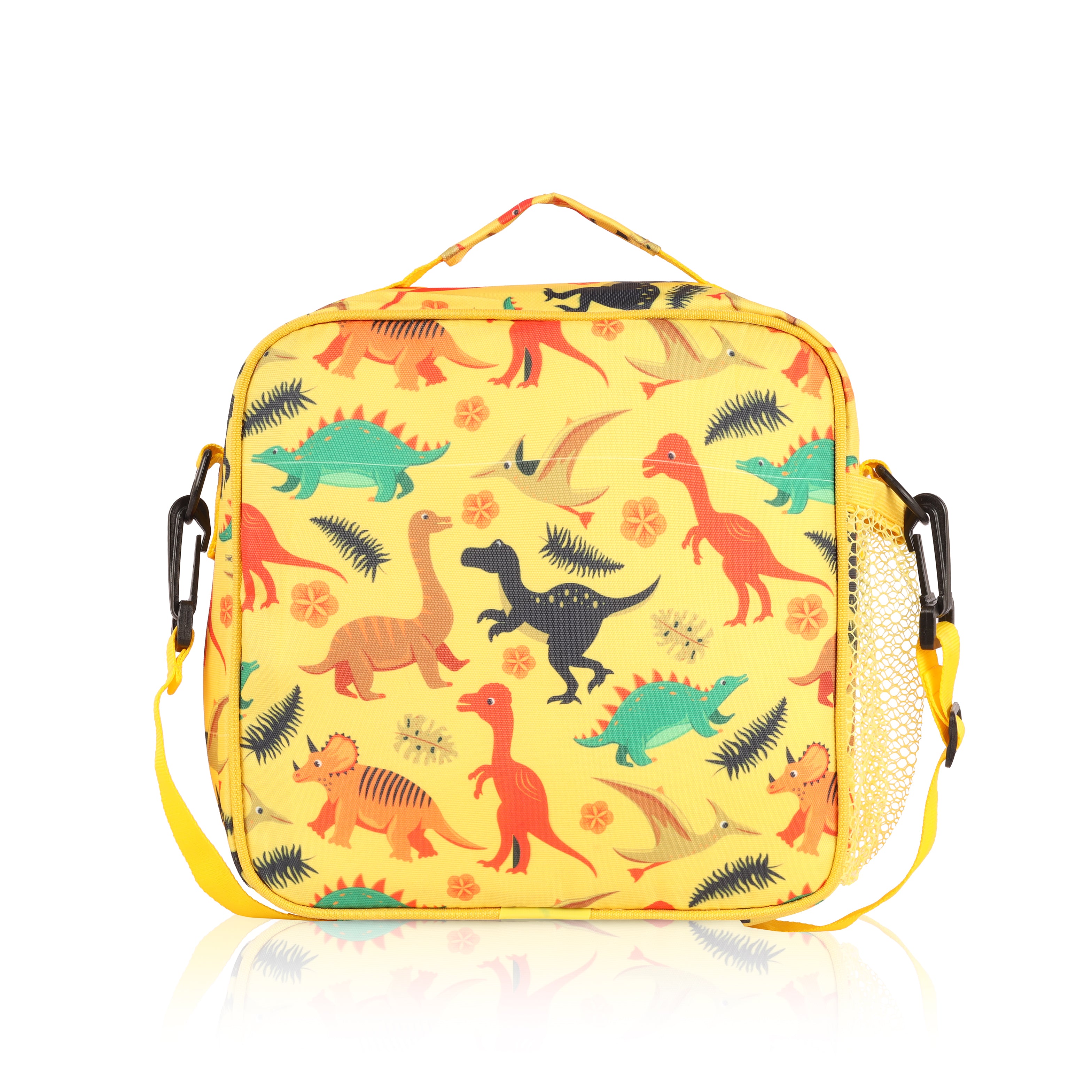 Echo Boomers PremiumDino Pint Lunch Bag – Stylish, Lightweight, Attractive, & Durable Meal Companion and versatile bag(Yellow).