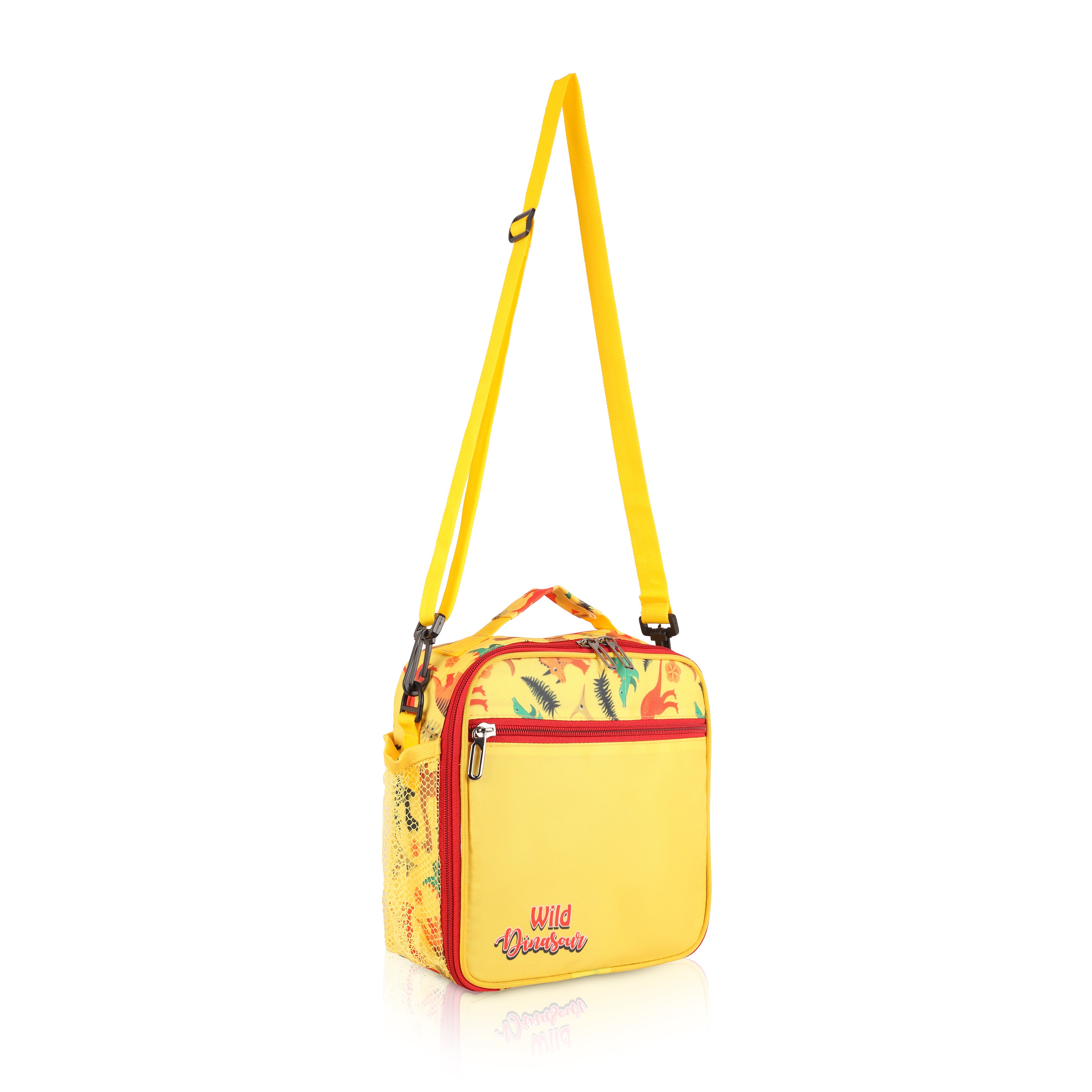Echo Boomers PremiumDino Pint Lunch Bag – Stylish, Lightweight, Attractive, & Durable Meal Companion and versatile bag(Yellow).