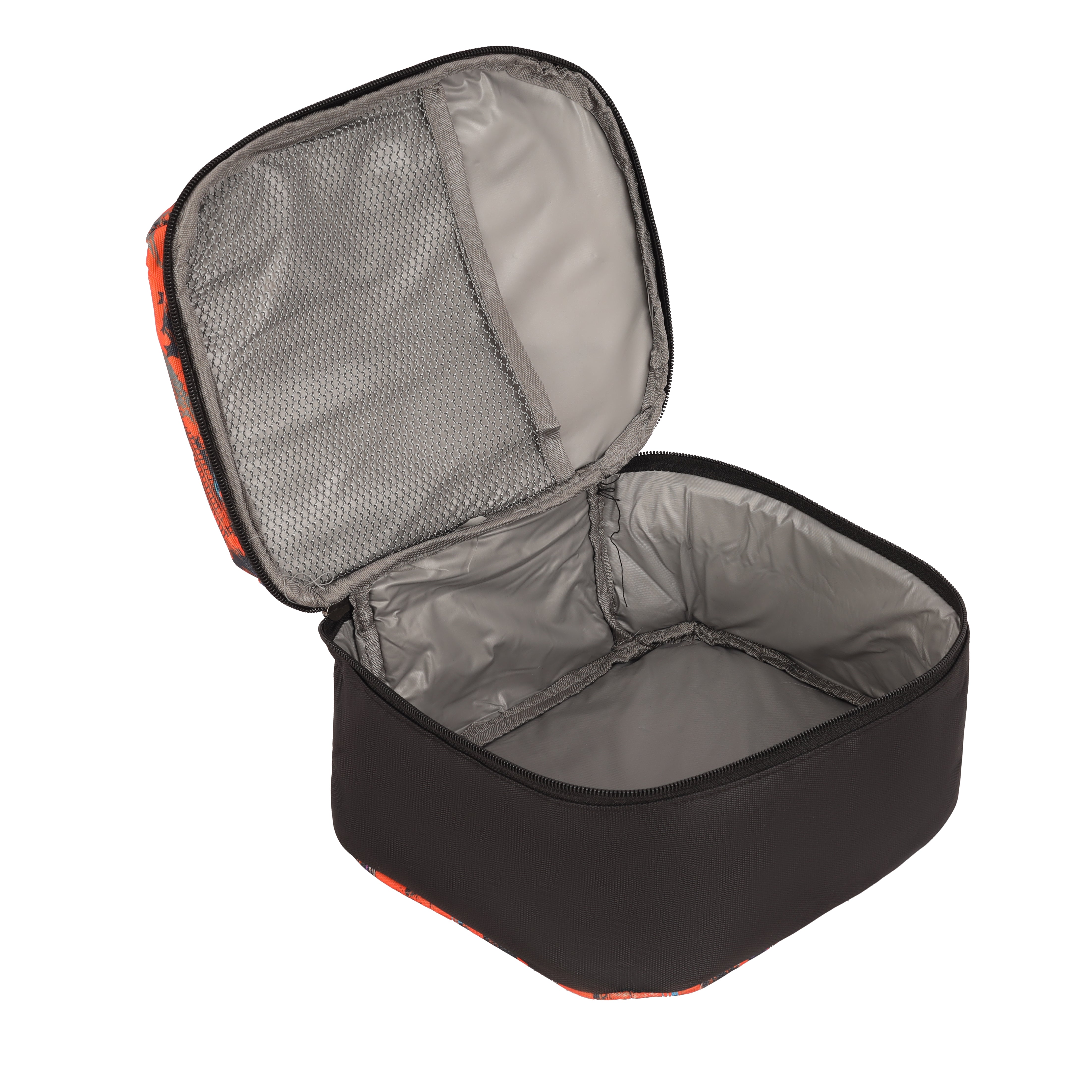 Echo Boomers Premium Car Pint Lunch Bag – Stylish, Lightweight, Attractive, & Durable Meal Companion and versatile bag(Black& Orange).