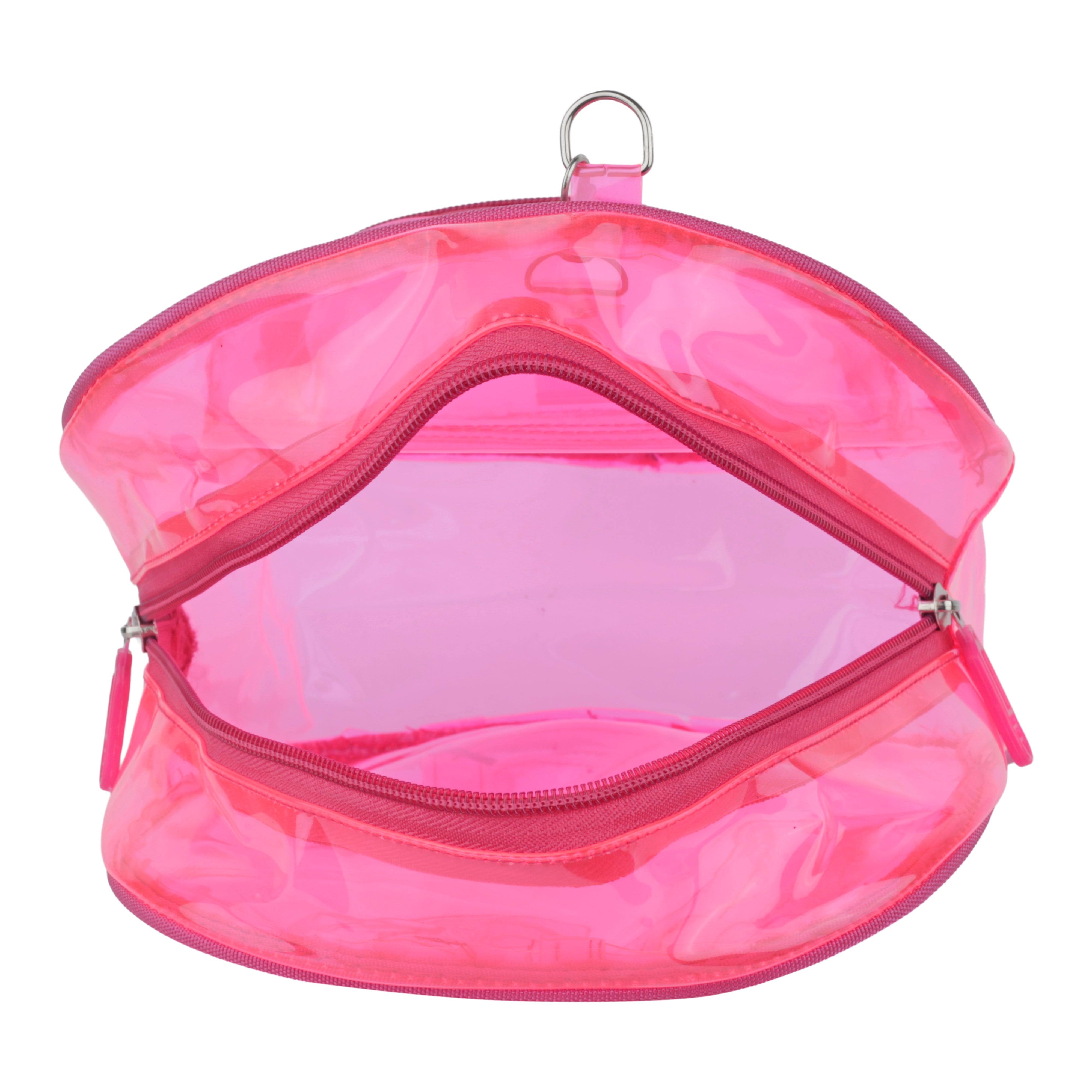 Echo Boomers Stylish Transparent Jelly Backpack | Trendy Neon Yellow Clear Bag | 50 GSM Waterproof PVC School, College & Travel Backpack with Front Zipper Pocket