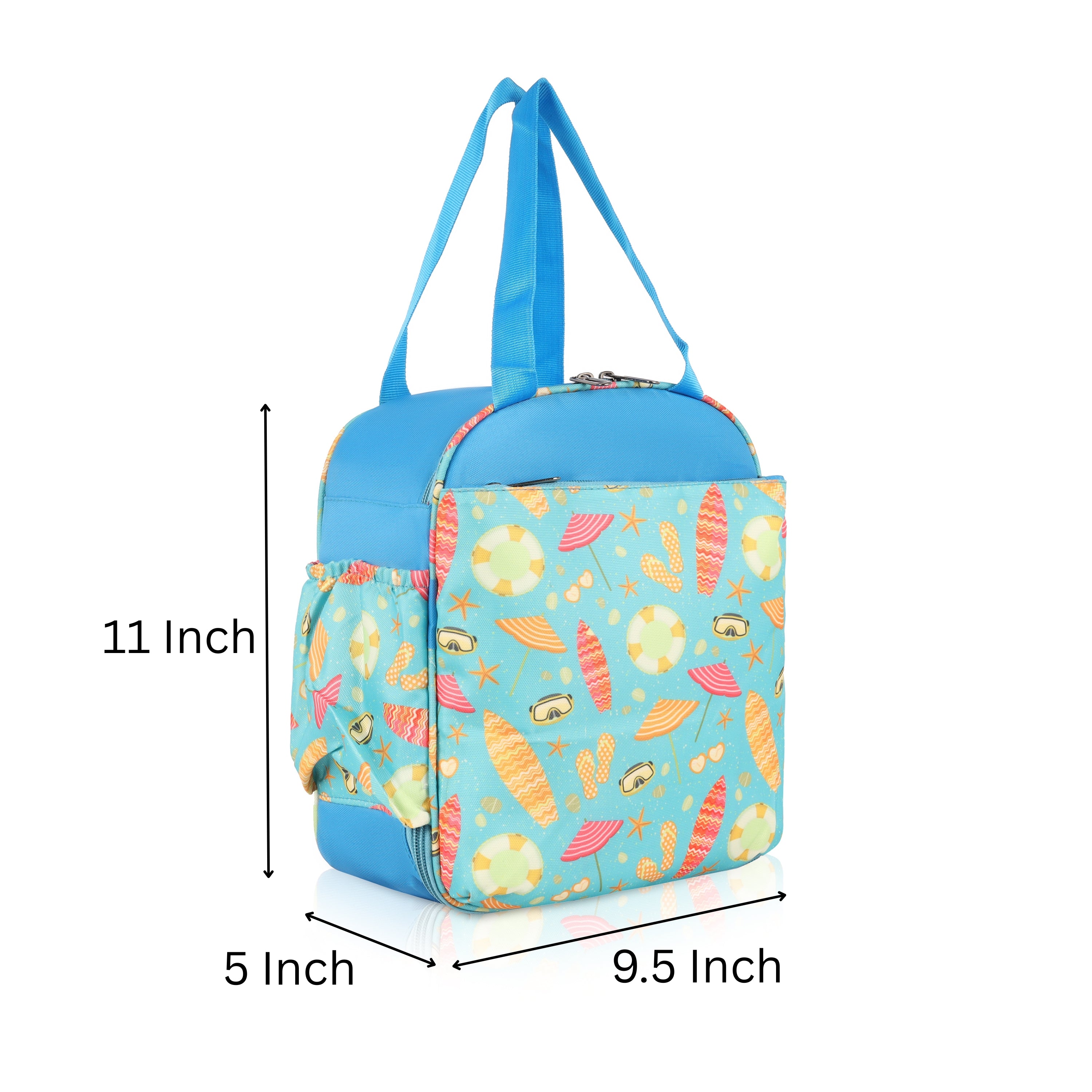 Echo Boomers Premium Beach Pint Lunch Bag – Stylish, Lightweight, Attractive, & Durable Meal Companion and versatile bag(Sky Blue).