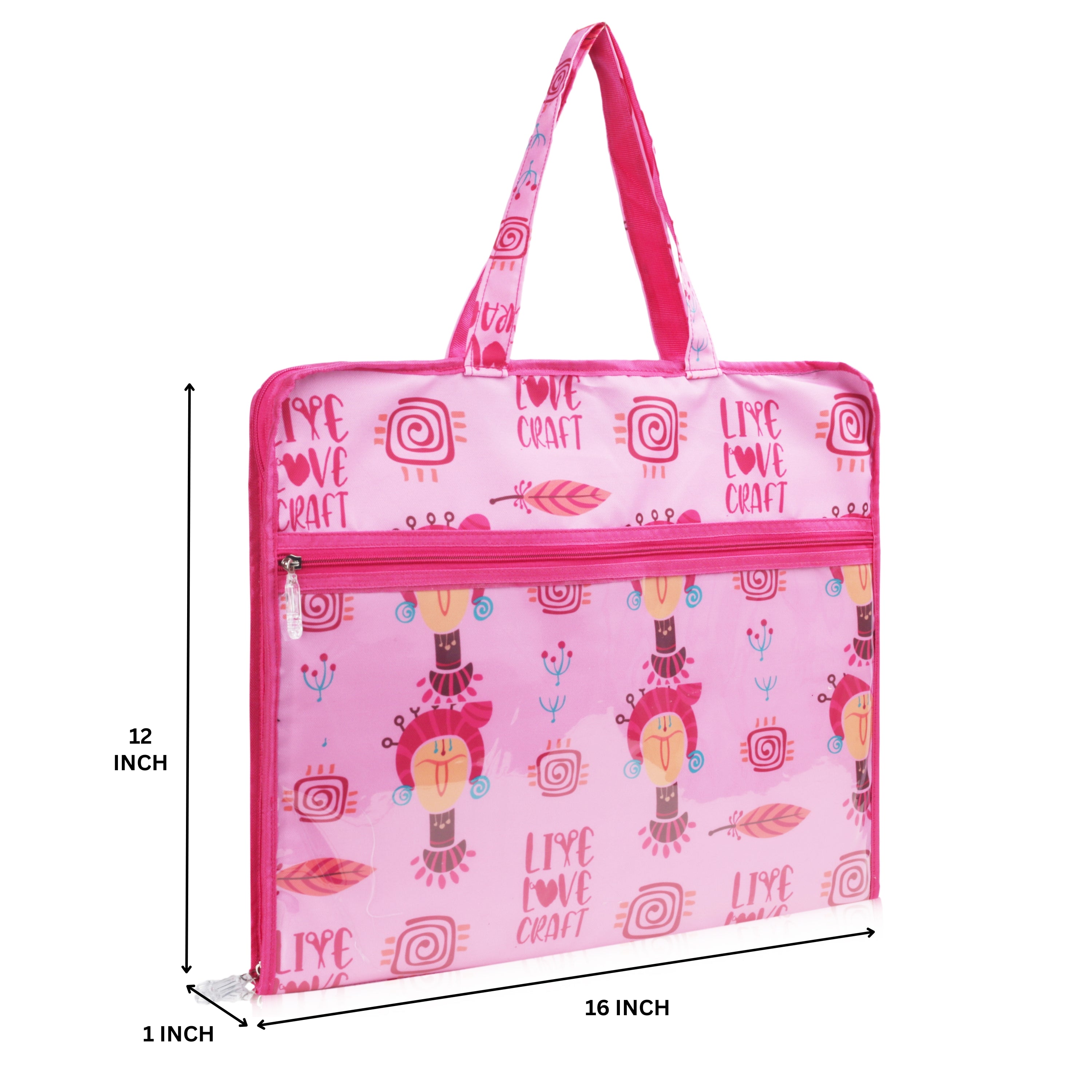 Echo Boomers Multipurpose Folder Bag | Stationery Organizer & Document File Bag with Multiple Compartments