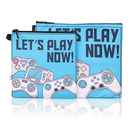 Echo Boomers Gamer Print Twin Folder Set | Padded & Waterproof