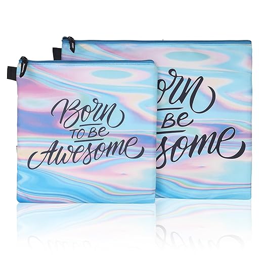 Echo Boomers Motivational Text Printed Twin Folder Set