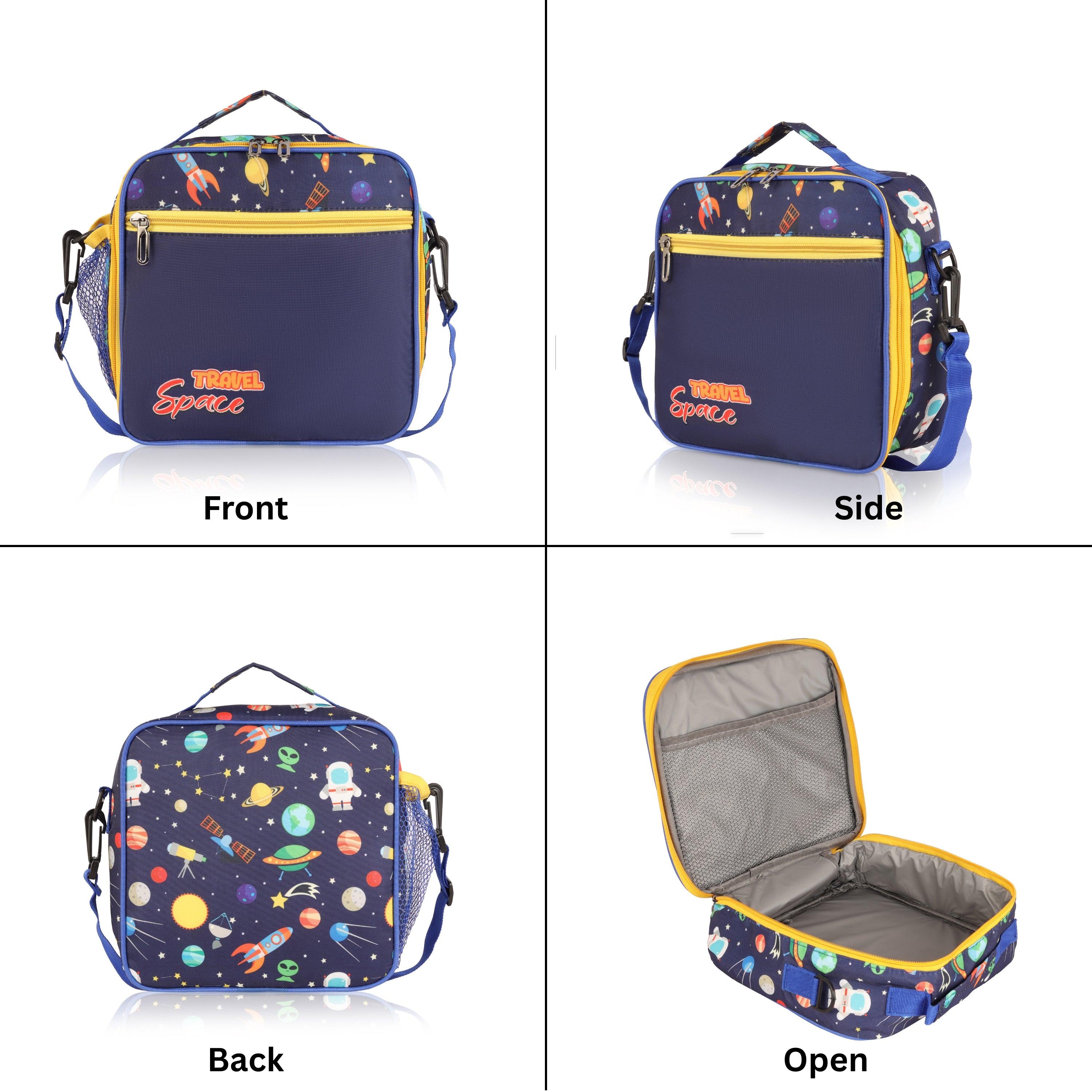 Echo Boomers Premium Space Pint Lunch Bag – Stylish, Lightweight, Attractive, & Durable Meal Companion and versatile bag(Navy).