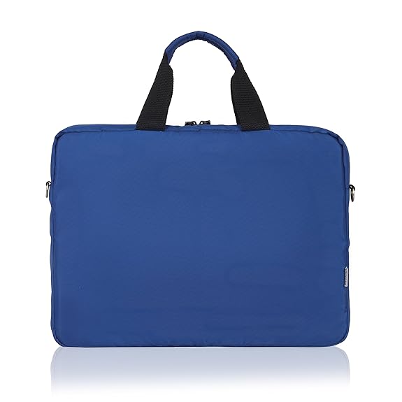 Echo Boomers Classic Blue Tie-Dye Business Laptop Messenger Sling Bag, 16 Inch – A Fresh Fusion of Style and Practicality.