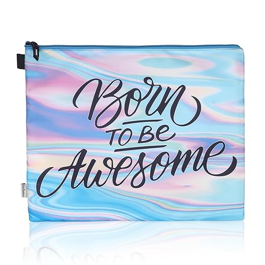 Echo Boomers Motivational Text Printed Twin Folder Set