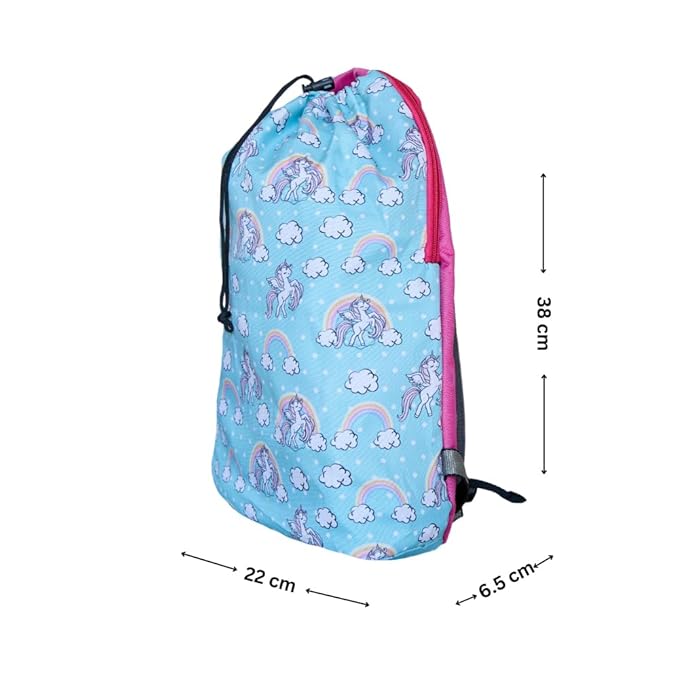 Echo Boomers Unicorn Design Bagpacks Best for kids travel - Pack of 1