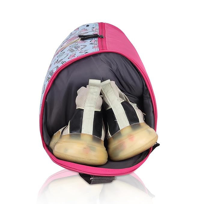 Echo Boomers Unicorn Sky Blue & Pink Duffel Bag - Magical Adventures Await