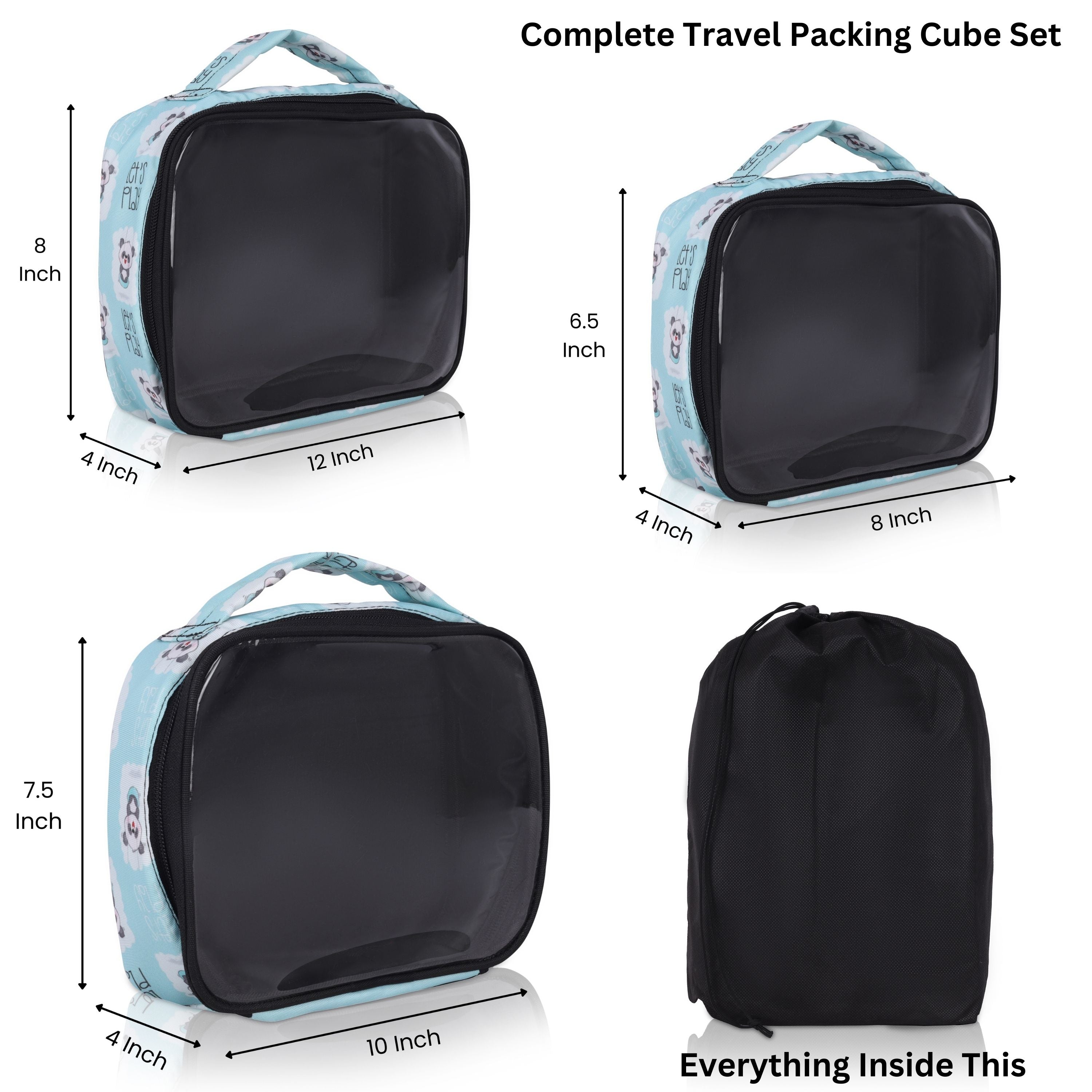 Echo Boomers Naruto Anime-Themed Travel Duffle Gym Luggage Bag with PVC Side Compartments