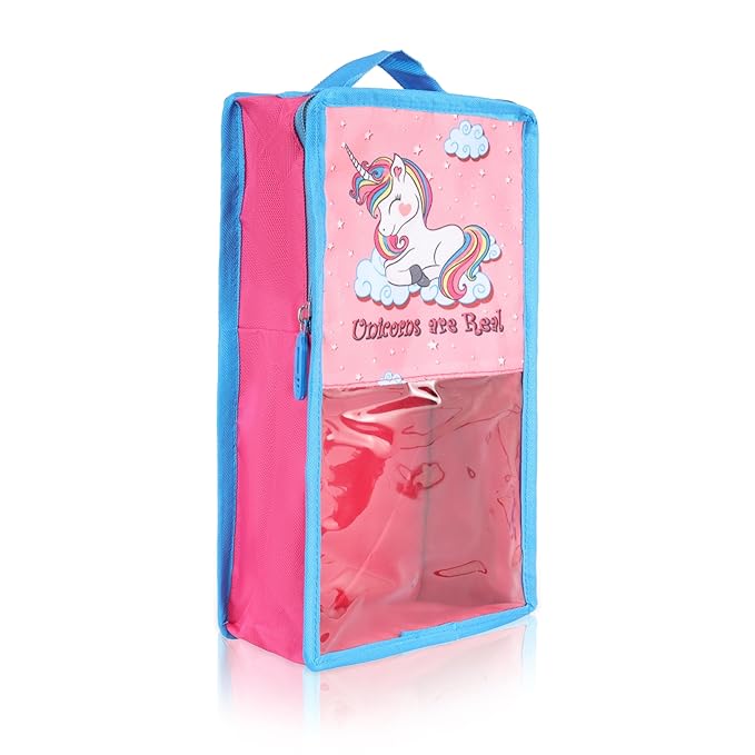 Echo Boomers Pink Unicorn 4-Piece Travel Organizer Set - Pink, Packing Cubes with Unique Print