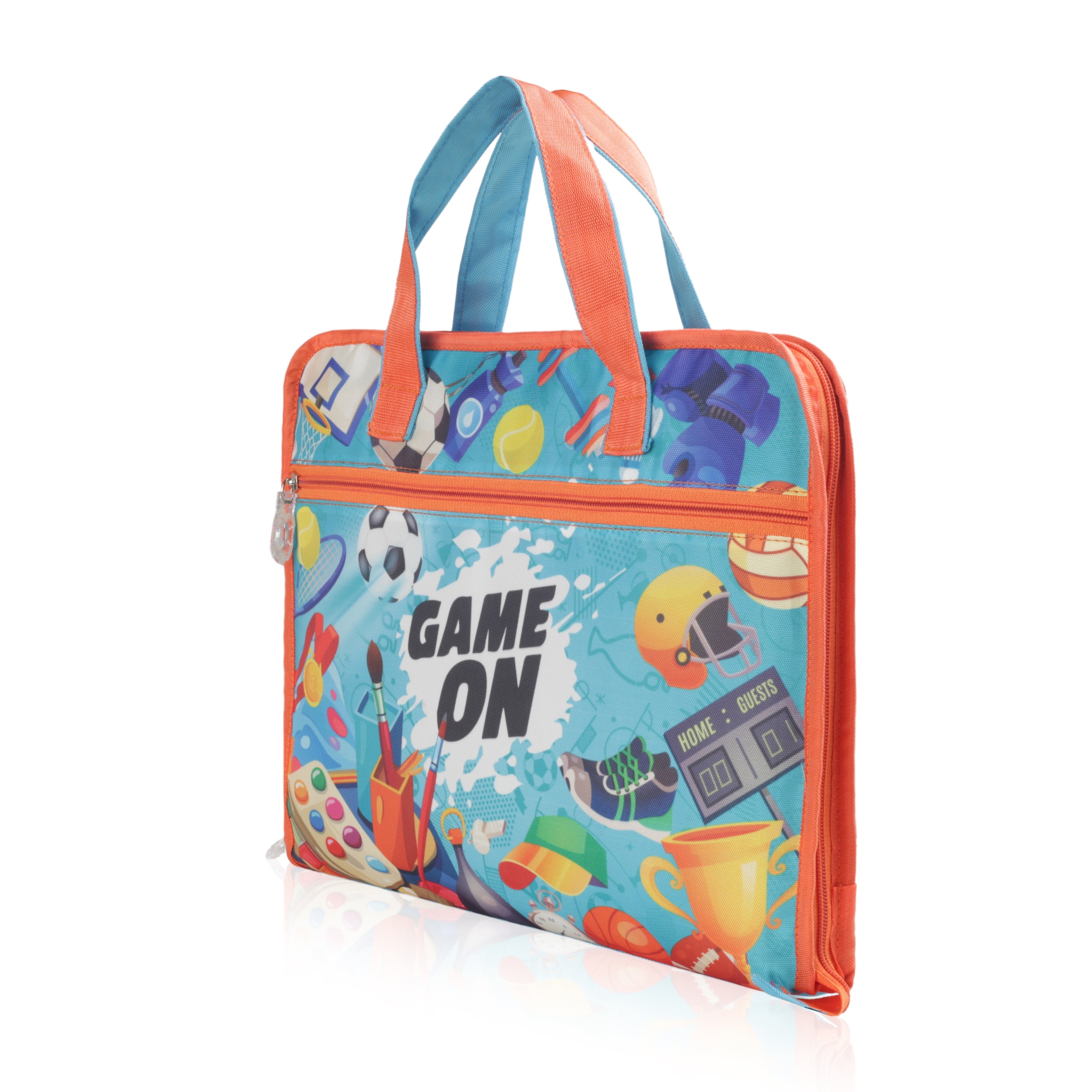 Echo Boomers A4 Kids Drawing Bag | Art & Stationery Organizer with Zipper Pocket