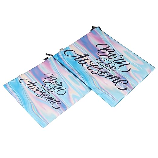 Echo Boomers Motivational Text Printed Twin Folder Set