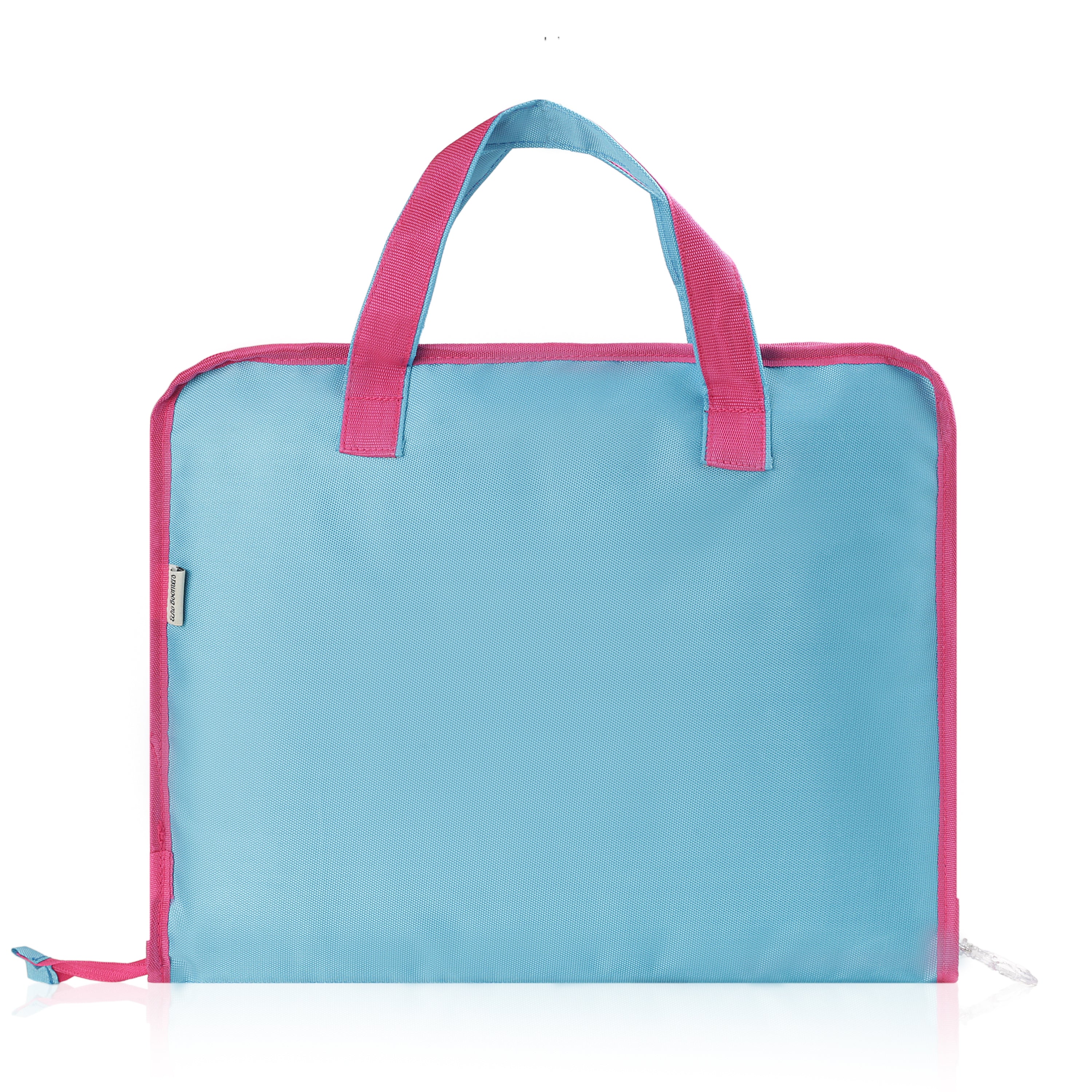 Echo Boomers A4 Kids Drawing Bag | Art & Stationery Organizer with Zipper Pocket