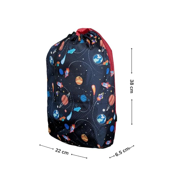 Echo Boomers Planet Design Bagpacks Best for kids travel - Pack of 1