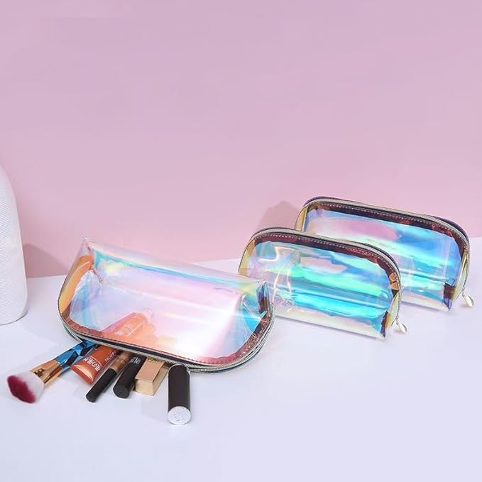 Echo Boomers Holographic Style Make Up Pouch