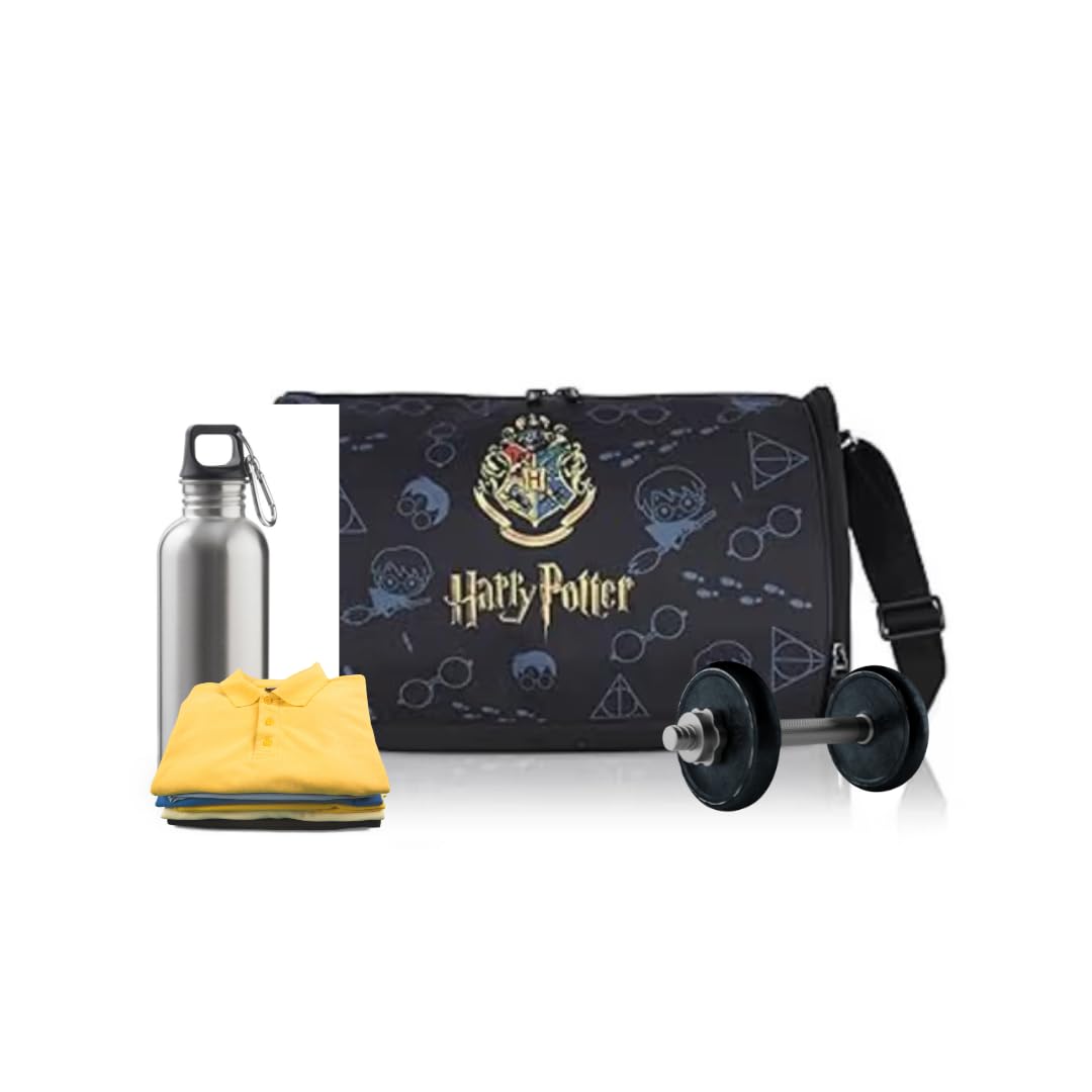 Echo Boomers Harry Potter Magic Black Duffel Bag - Enchanting Adventures Await